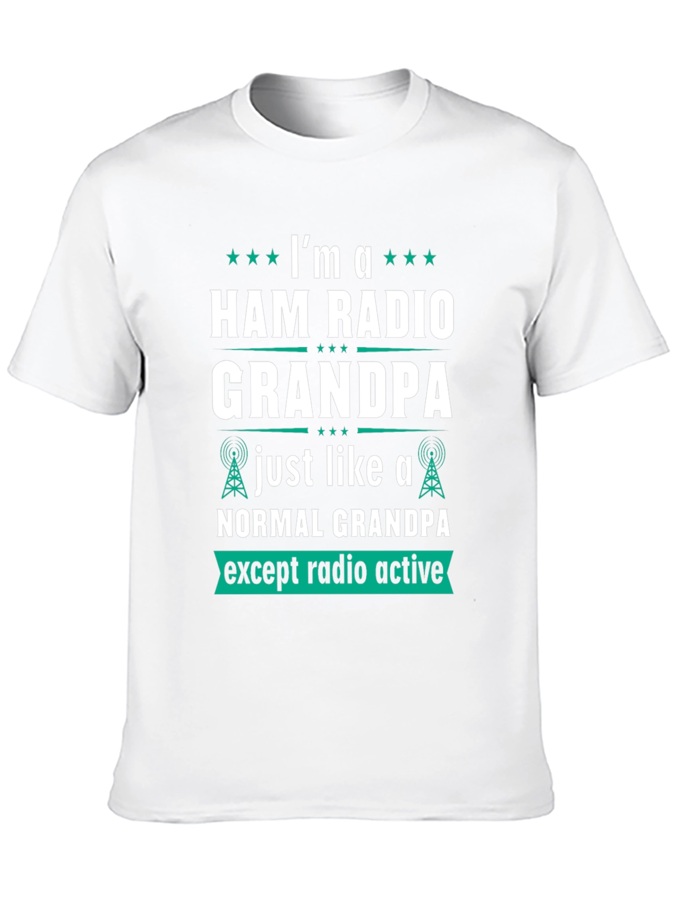 Camiseta Hombre Radio Ham Grandpa - Radio Activo