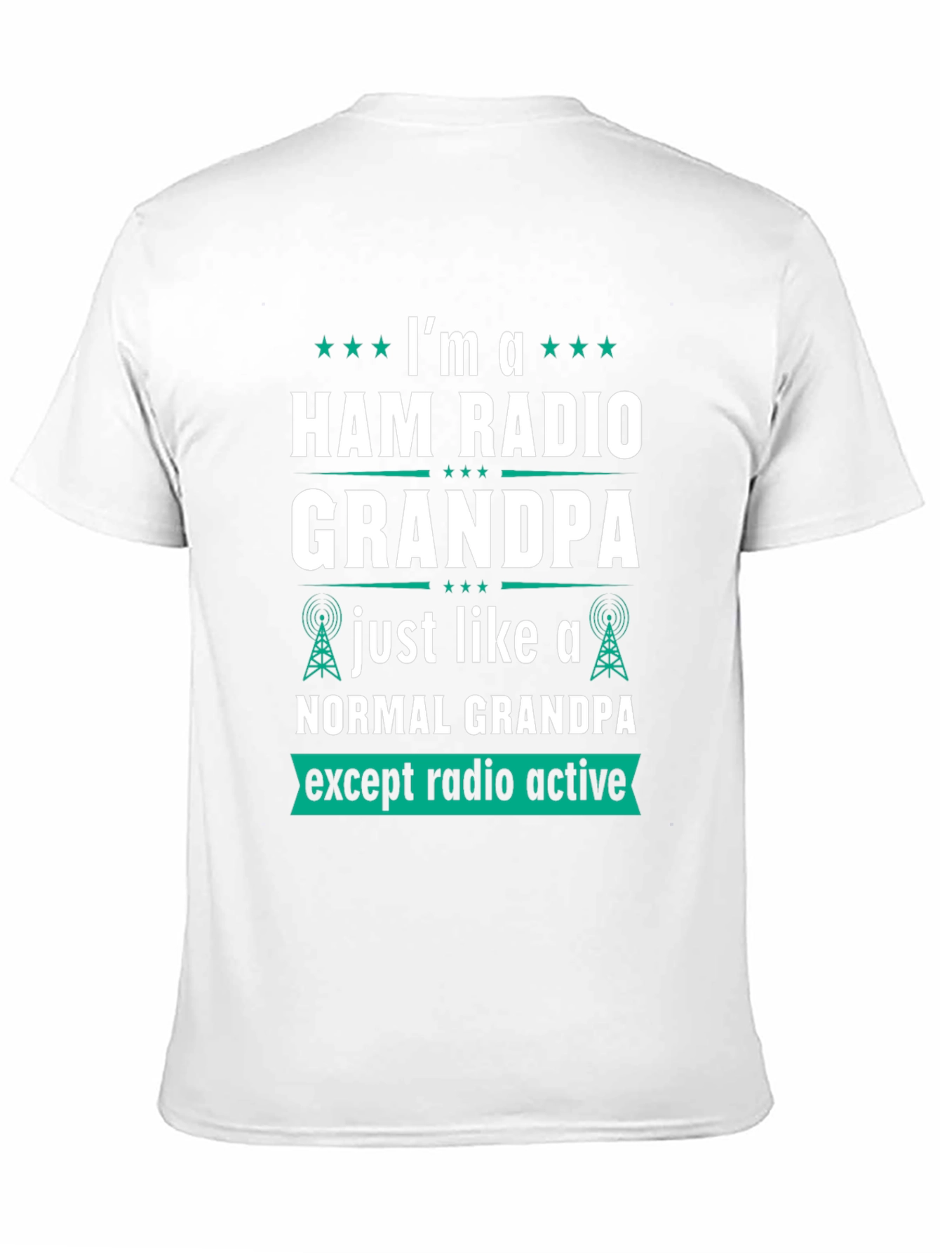 Camiseta Hombre Radio Ham Grandpa - Radio Activo