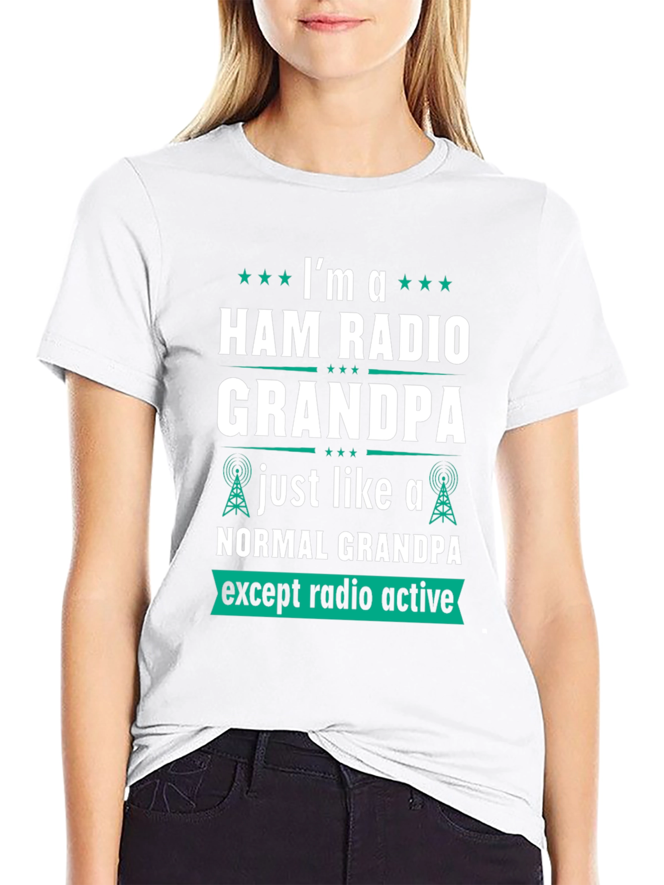 Camiseta Hombre Radio Ham Grandpa - Radio Activo