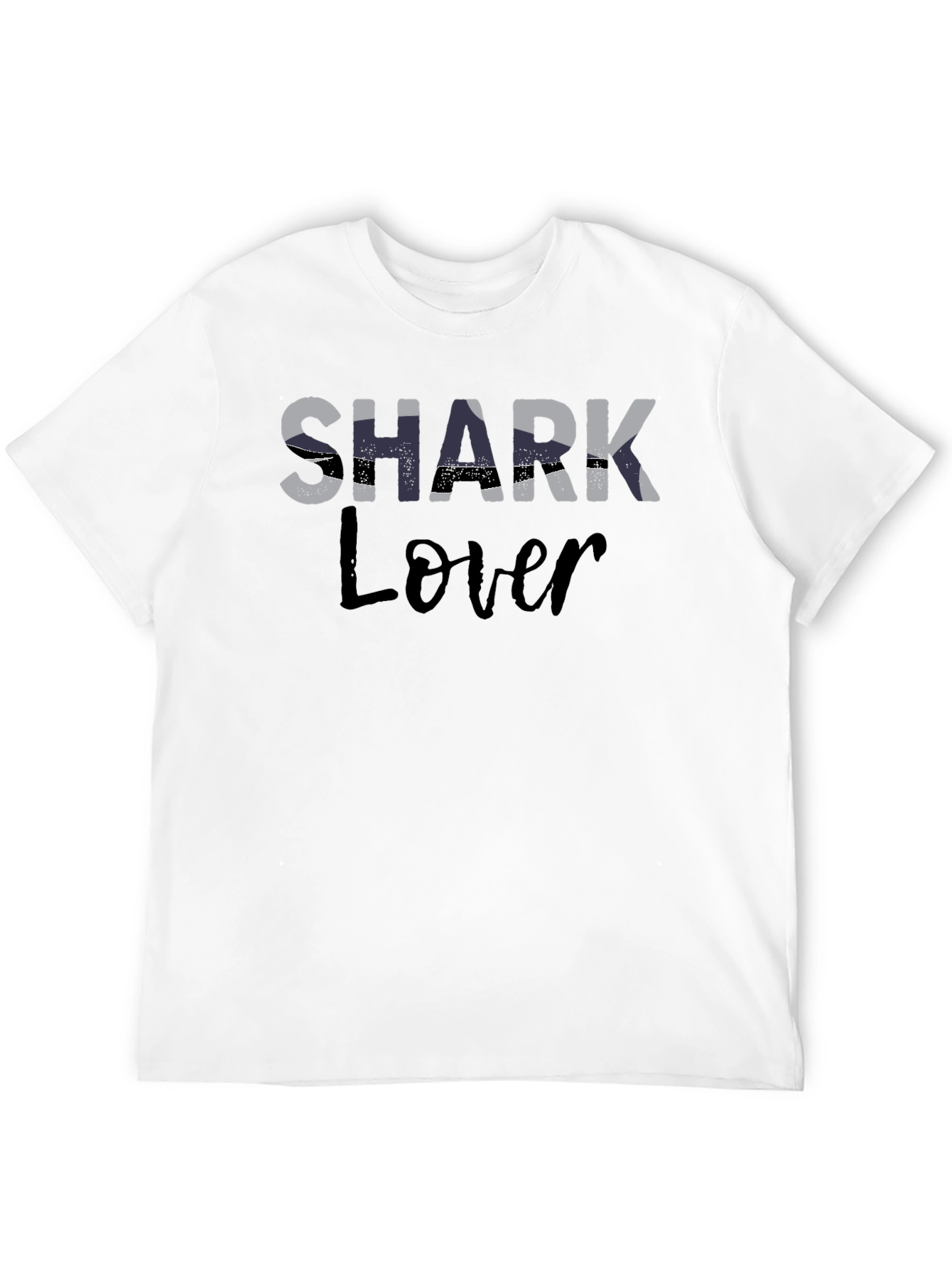 Camiseta Negra Shark Lover para Aficionados a los Tiburones