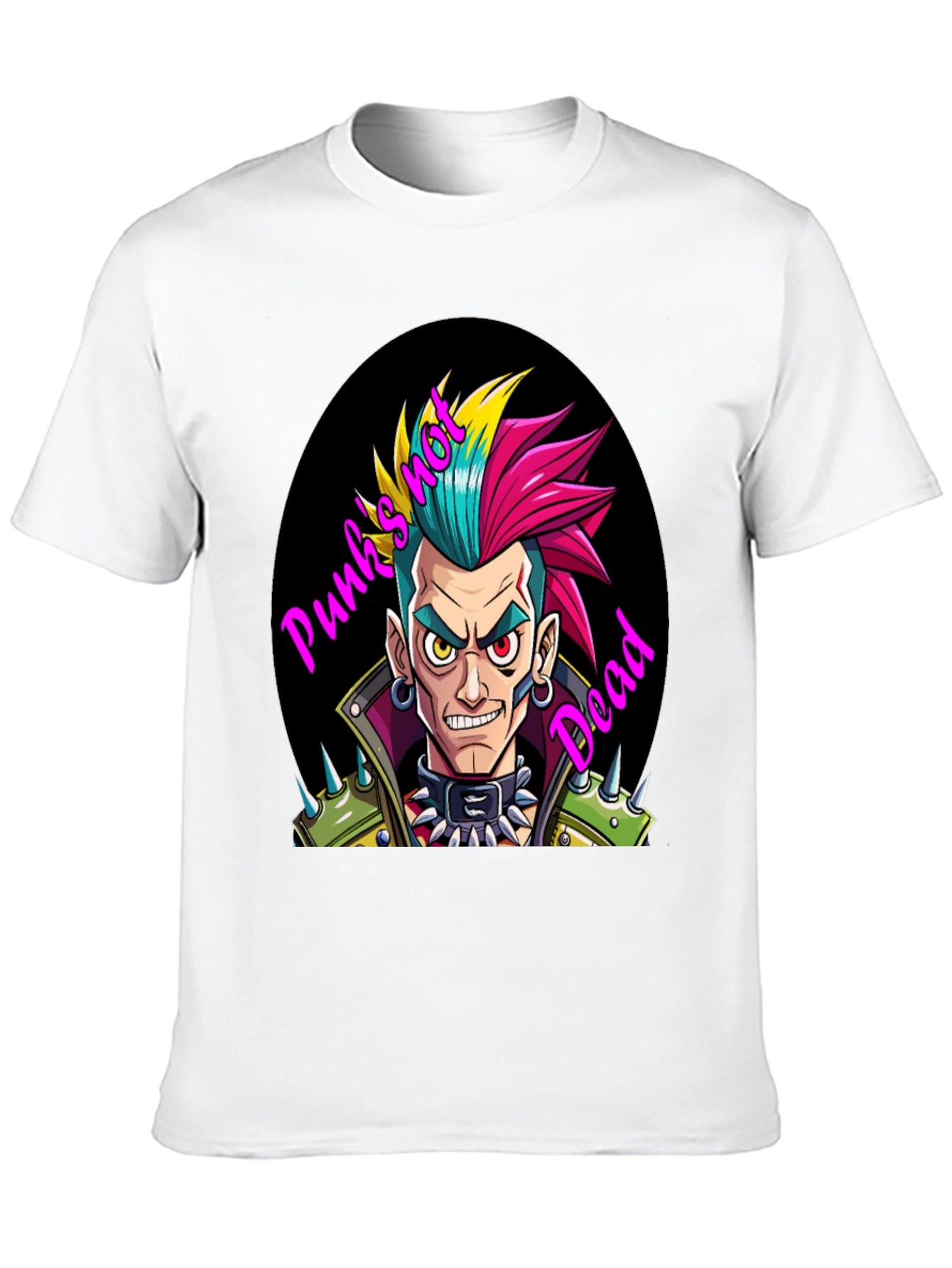 Camiseta Punk Rock: ¡Punks Not Dead!