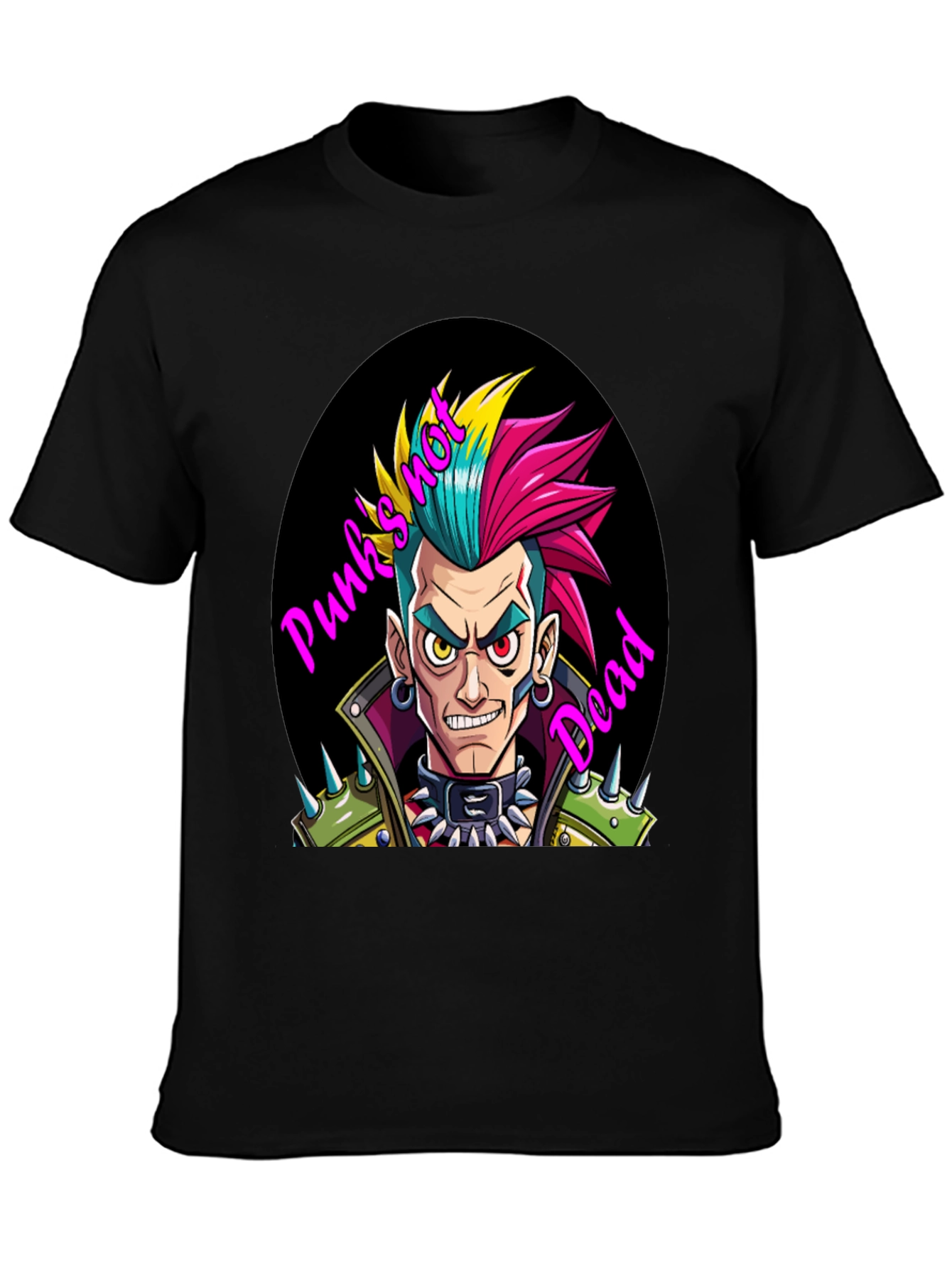 Camiseta Punk Rock: ¡Punks Not Dead!
