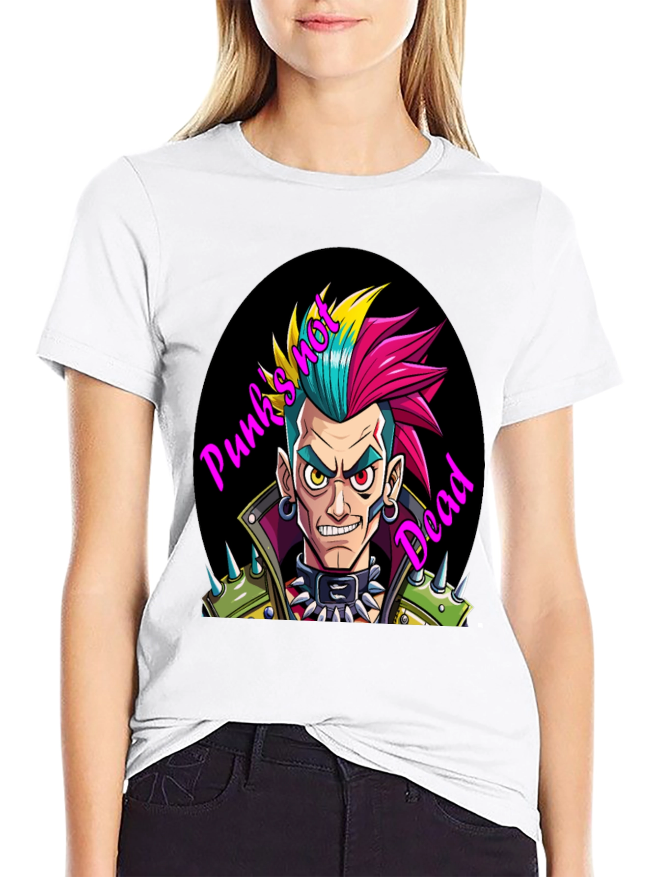 Camiseta Punk Rock: ¡Punks Not Dead!