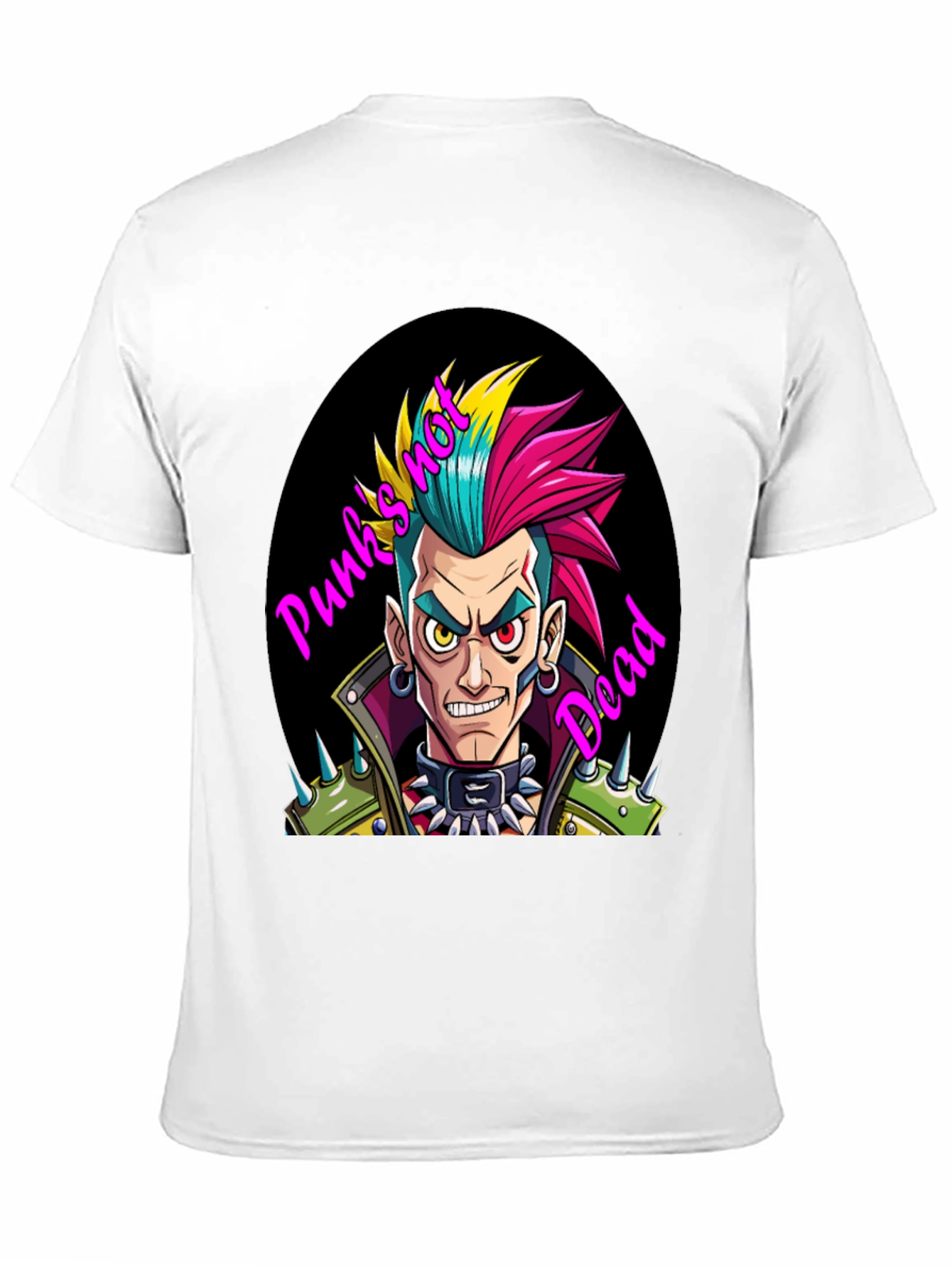 Camiseta Punk Rock: ¡Punks Not Dead!