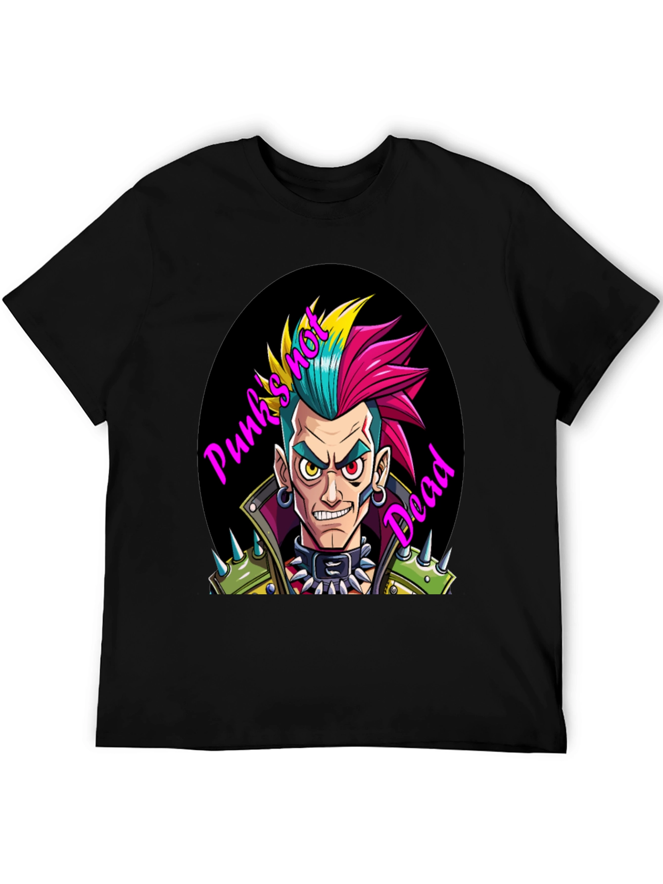Camiseta Punk Rock: ¡Punks Not Dead!