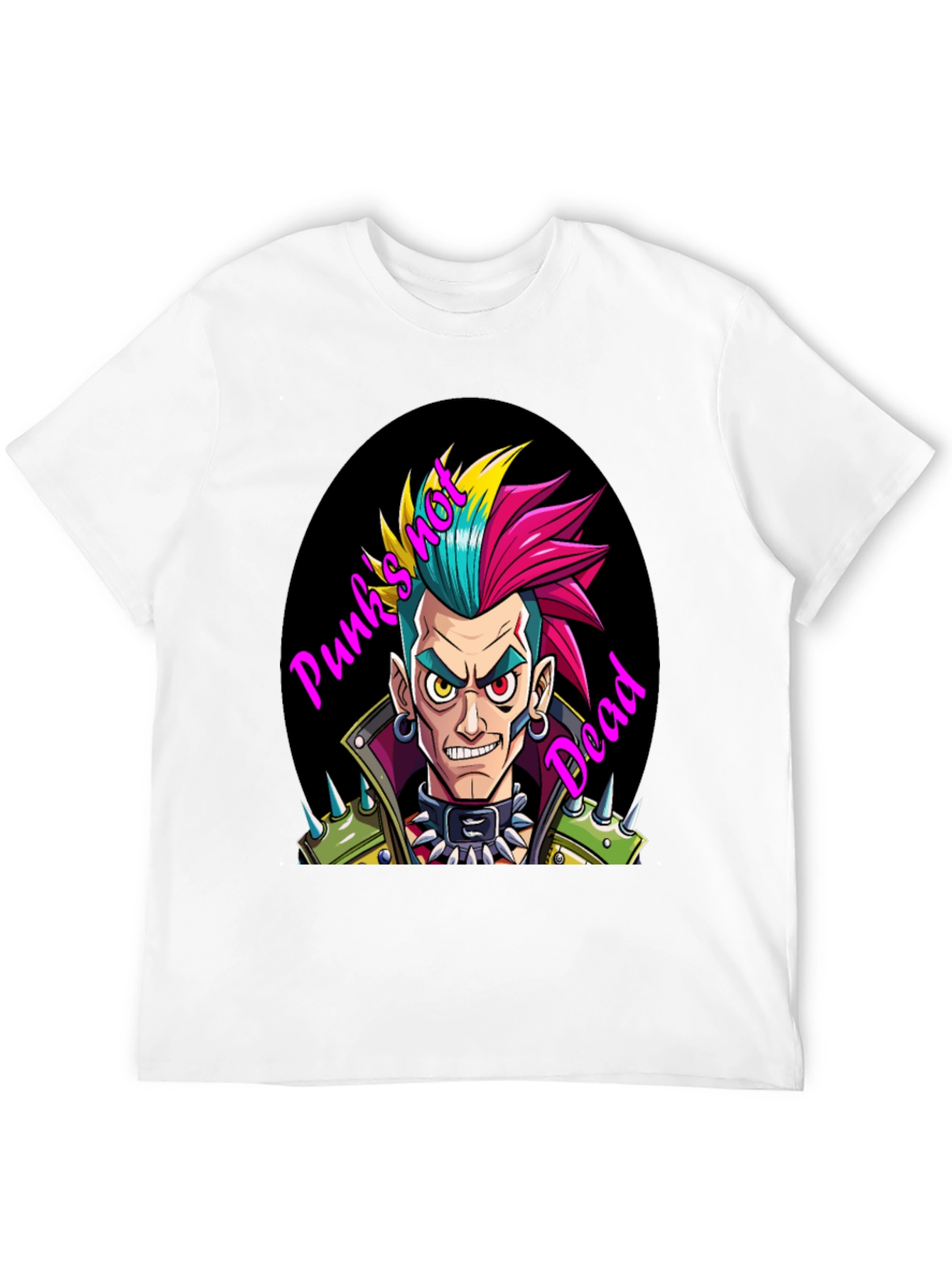 Camiseta Punk Rock: ¡Punks Not Dead!