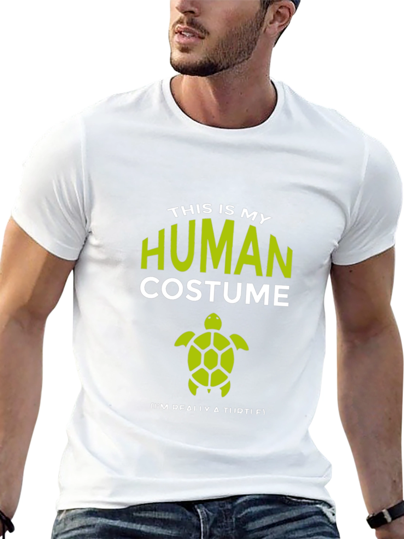 Camiseta Disfraz Humano - Soy Una Tortuga