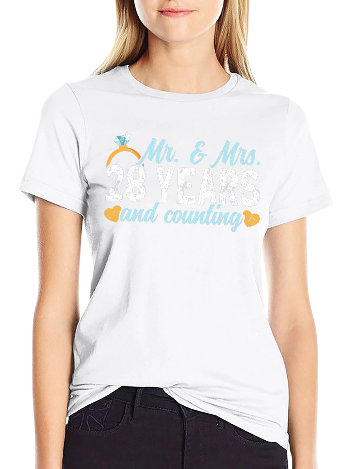 Camiseta de Aniversario: 28 Años de Casados