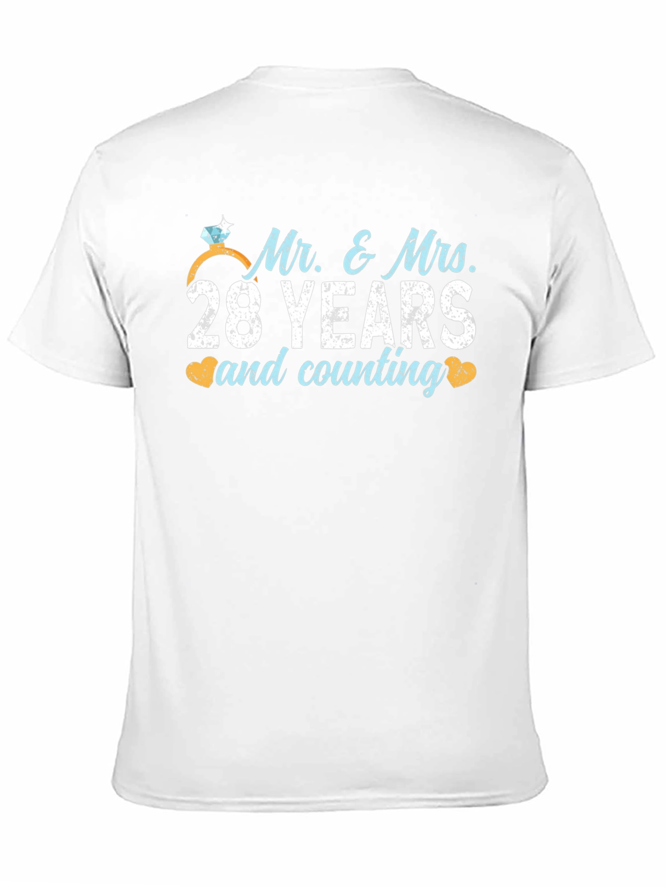 Camiseta de Aniversario: 28 Años de Casados
