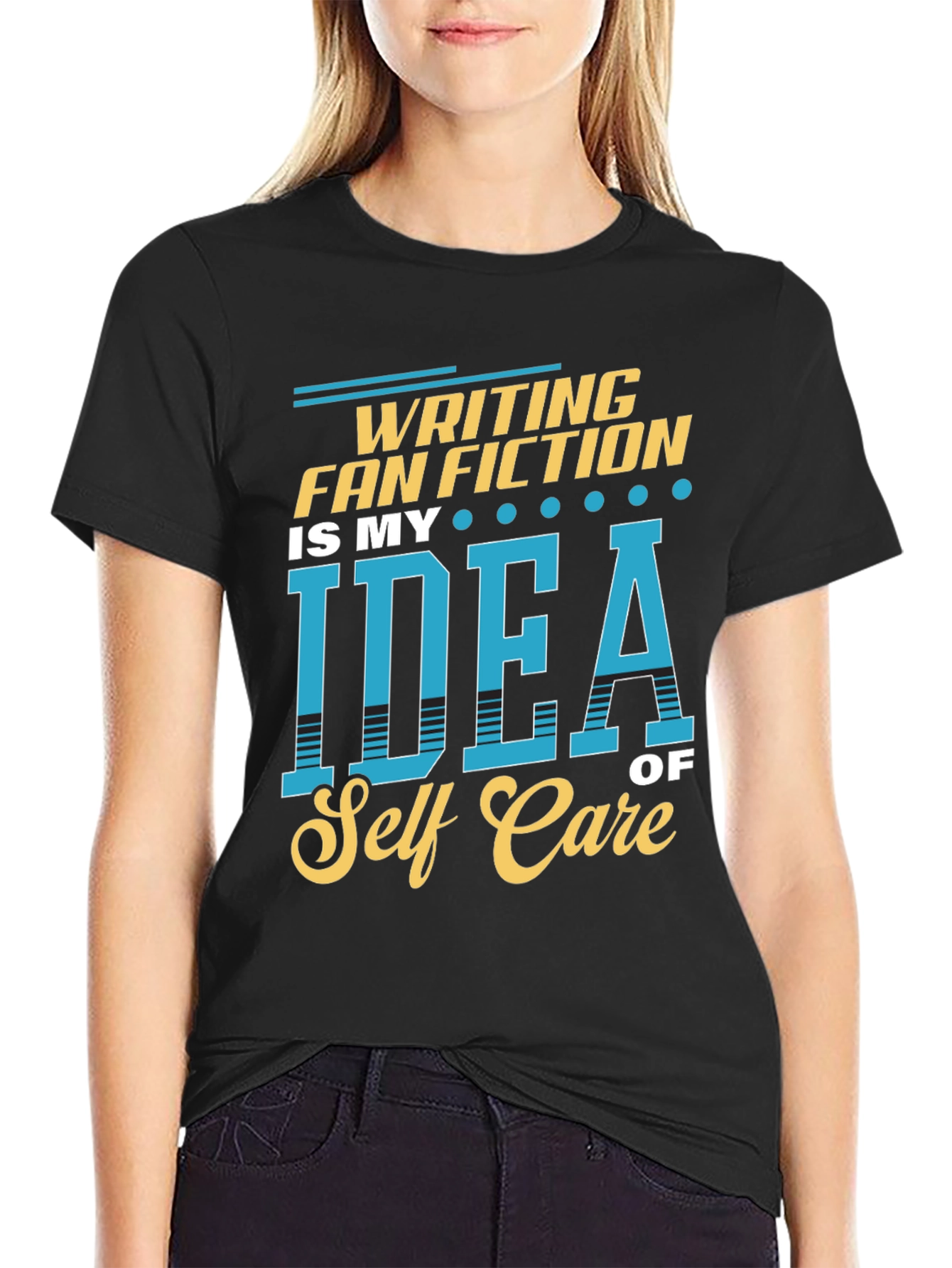 Camiseta Negra: Writing Fan Fiction