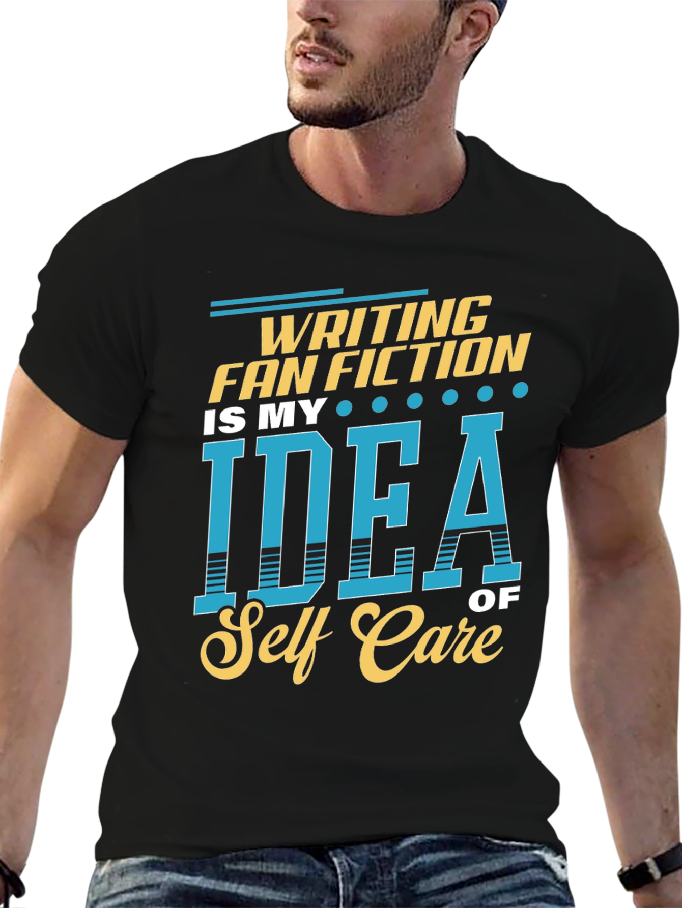 Camiseta Negra: Writing Fan Fiction