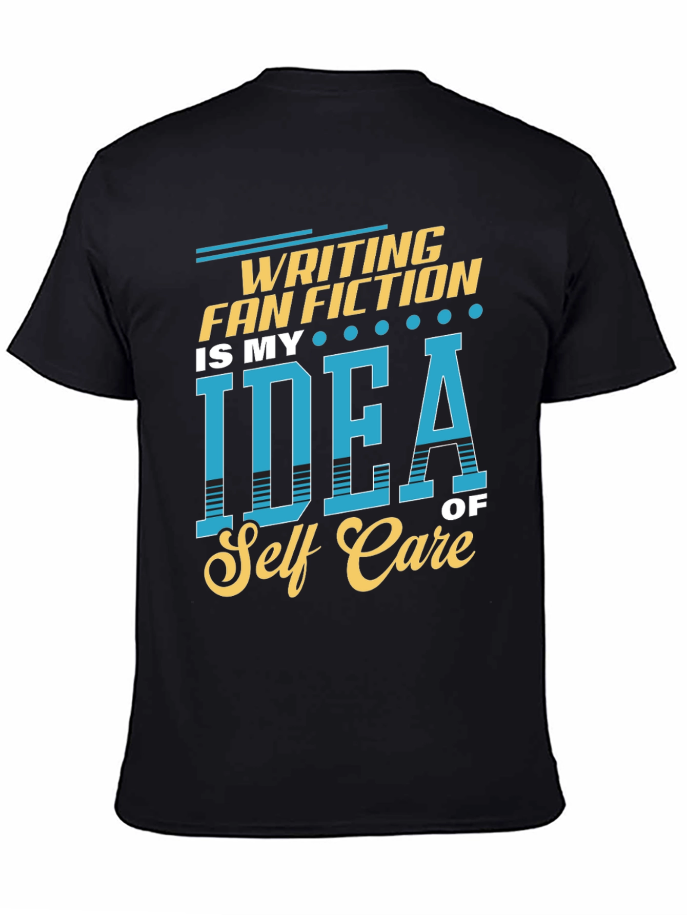 Camiseta Negra: Writing Fan Fiction