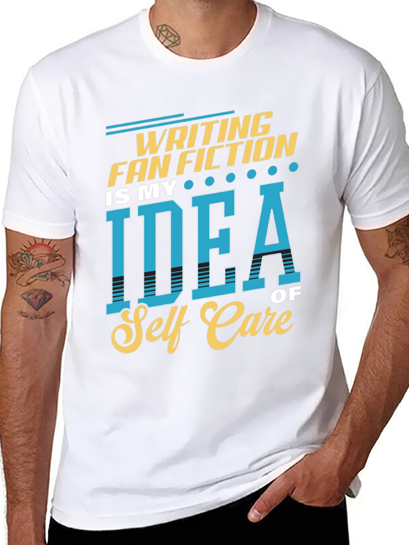 Camiseta Negra: Writing Fan Fiction