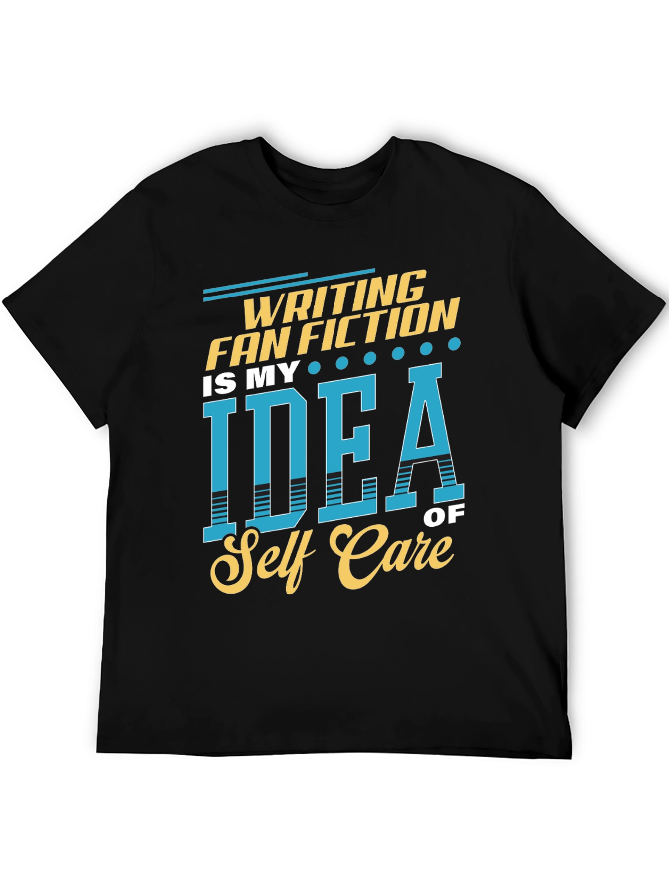 Camiseta Negra: Writing Fan Fiction