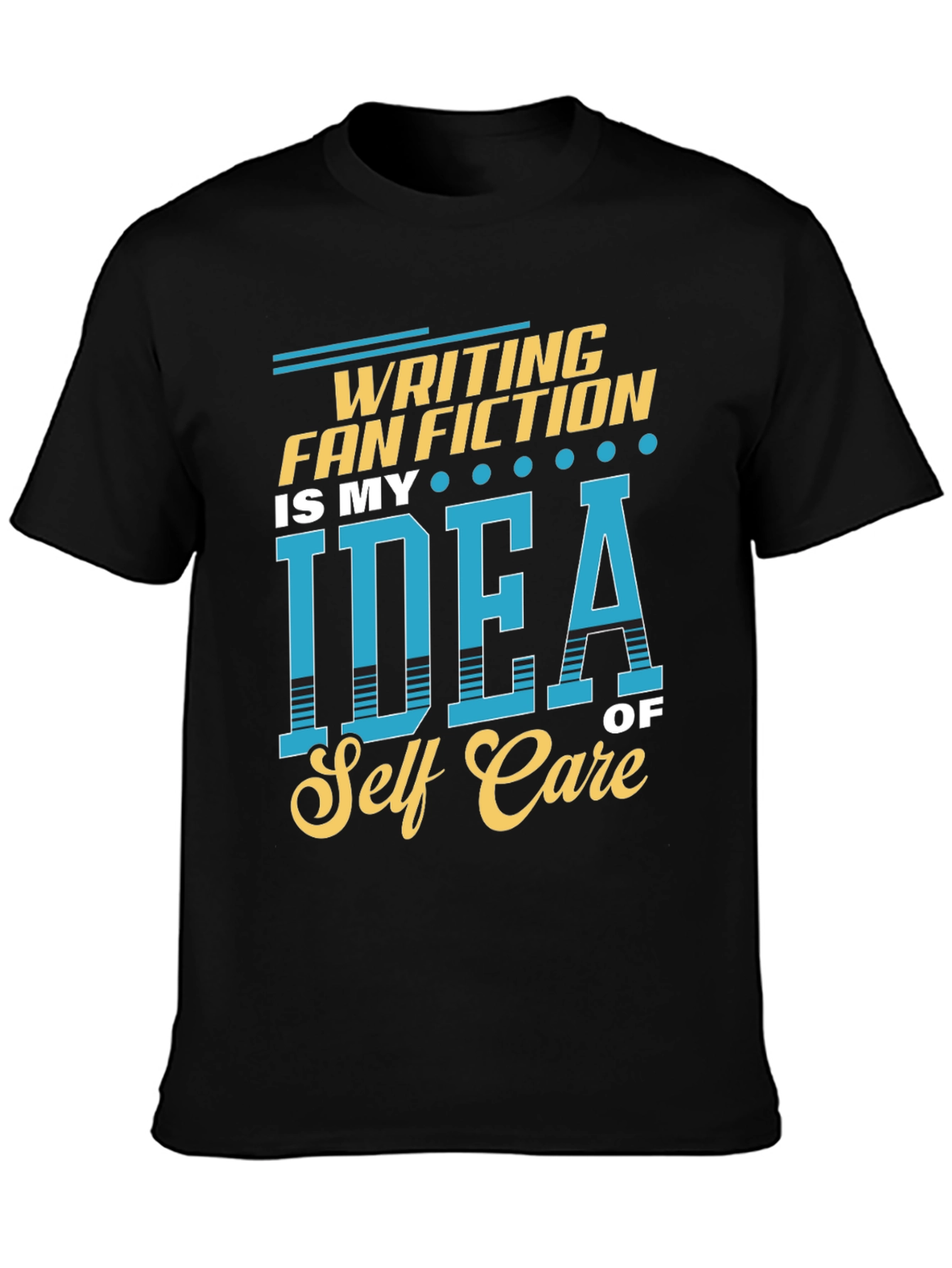Camiseta Negra: Writing Fan Fiction