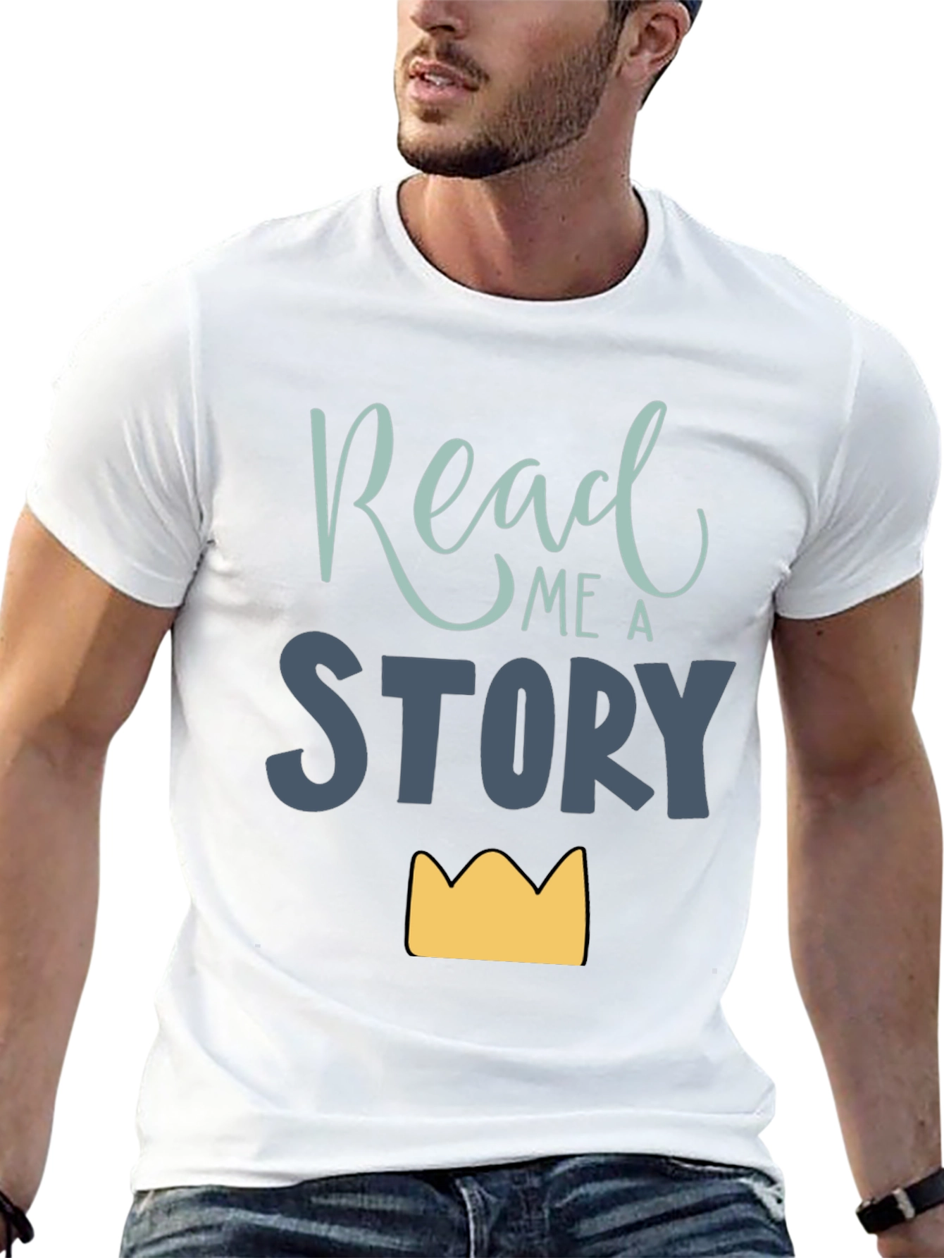 Camiseta Negra Read me a Story
