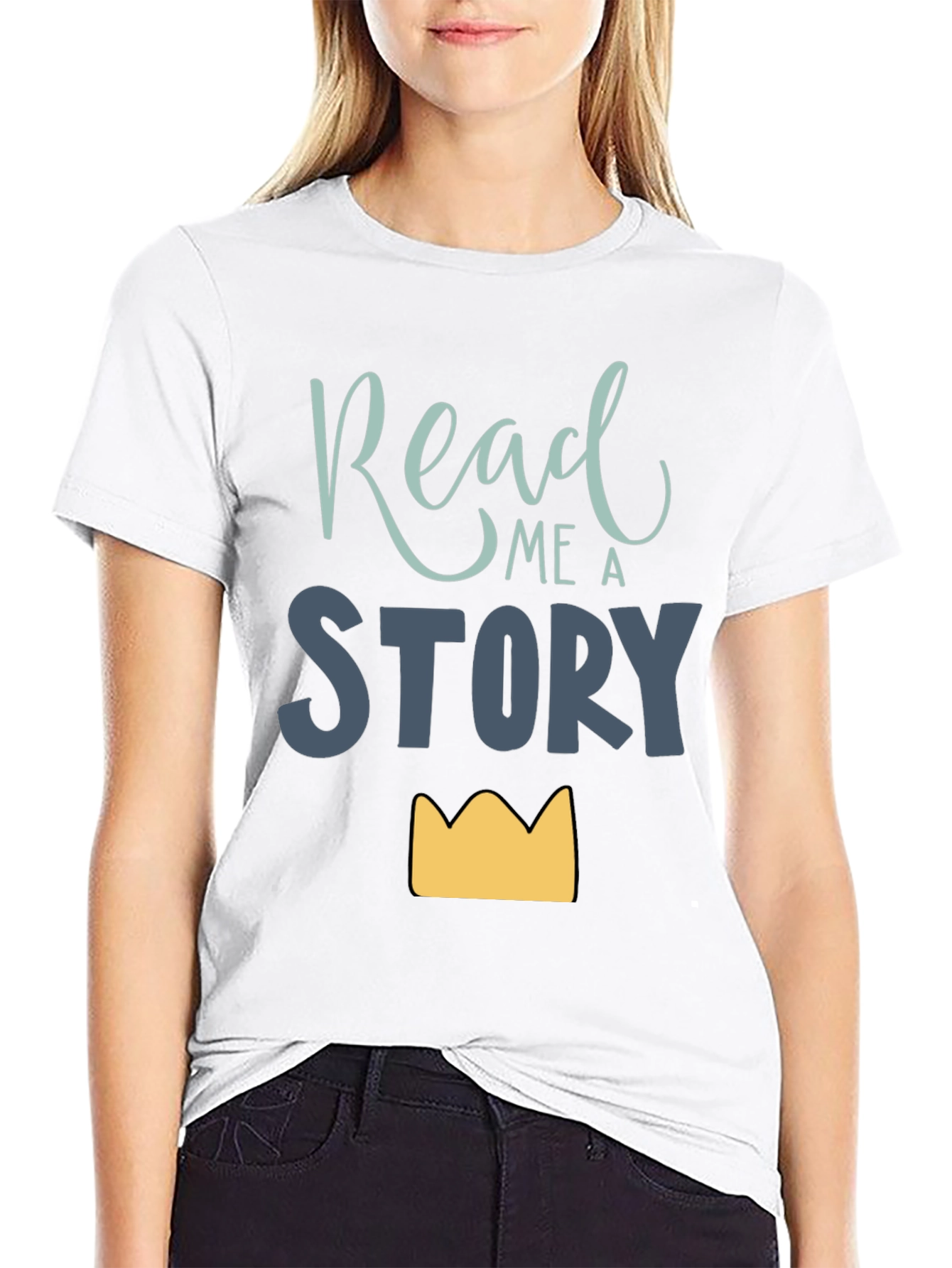 Camiseta Negra Read me a Story