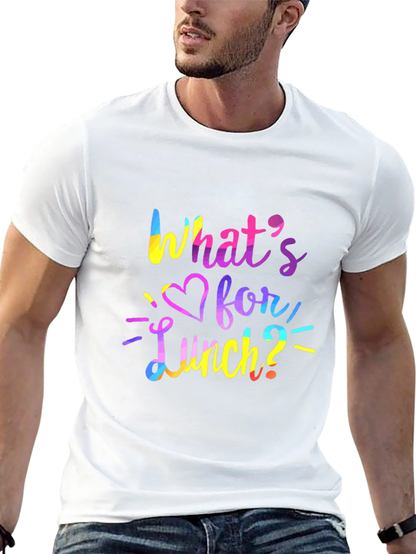 Camiseta Negra ¿Qué Hay Para Comer?