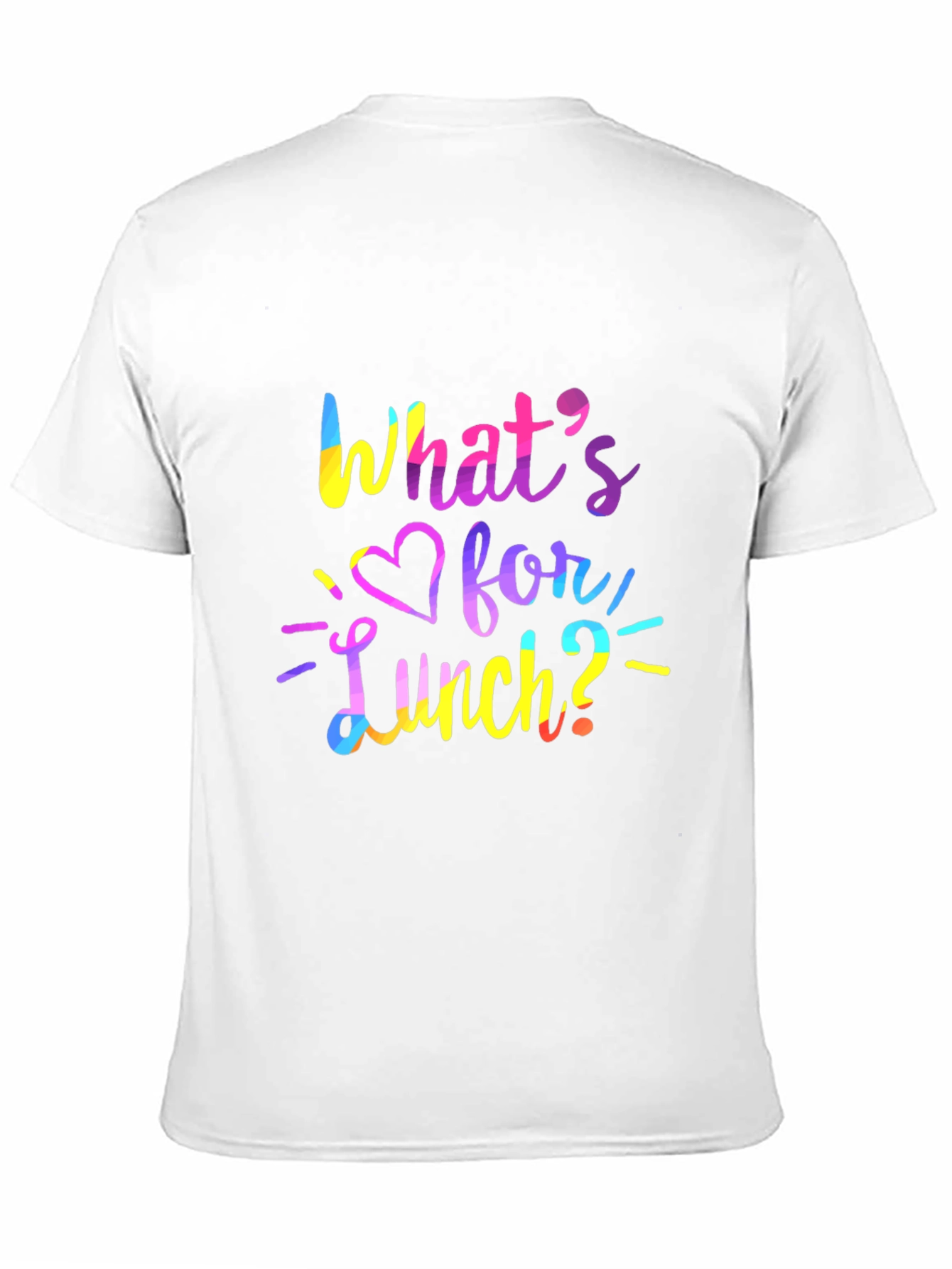 Camiseta Negra ¿Qué Hay Para Comer?