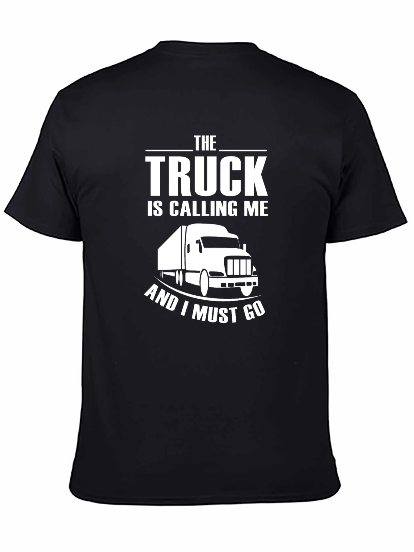 Camiseta Negra: El Camión Me Llama