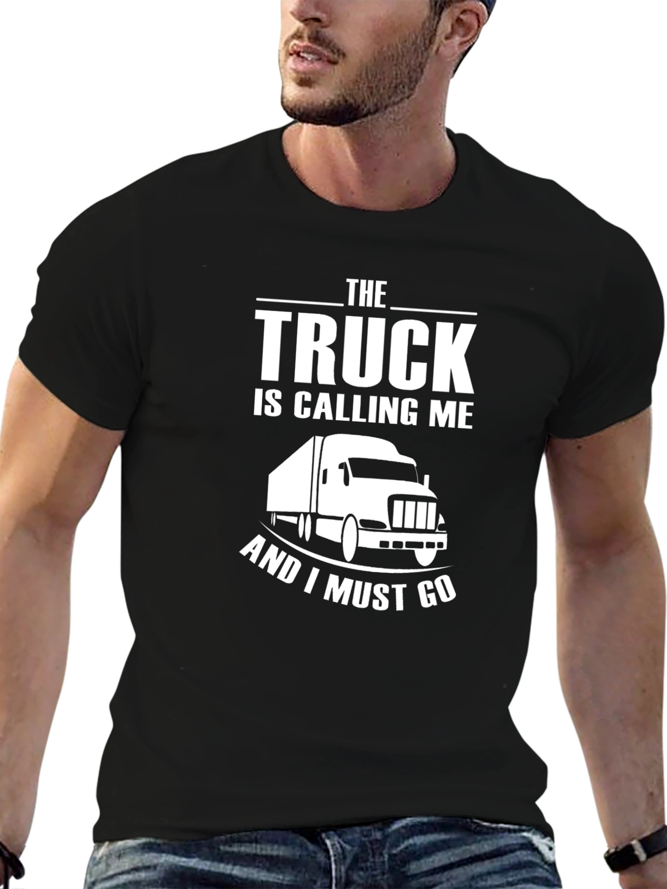 Camiseta Negra: El Camión Me Llama