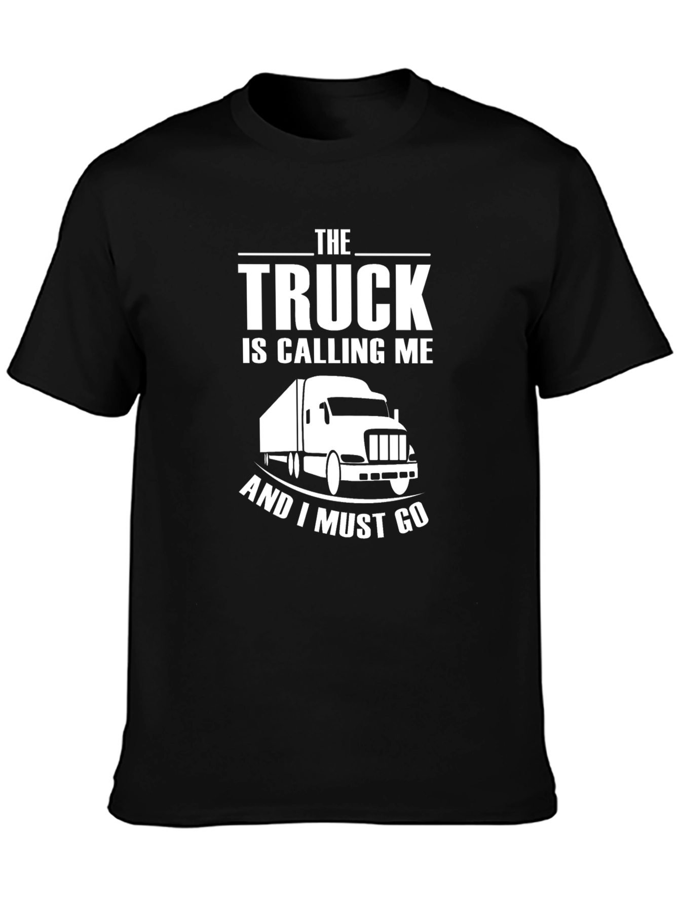 Camiseta Negra: El Camión Me Llama