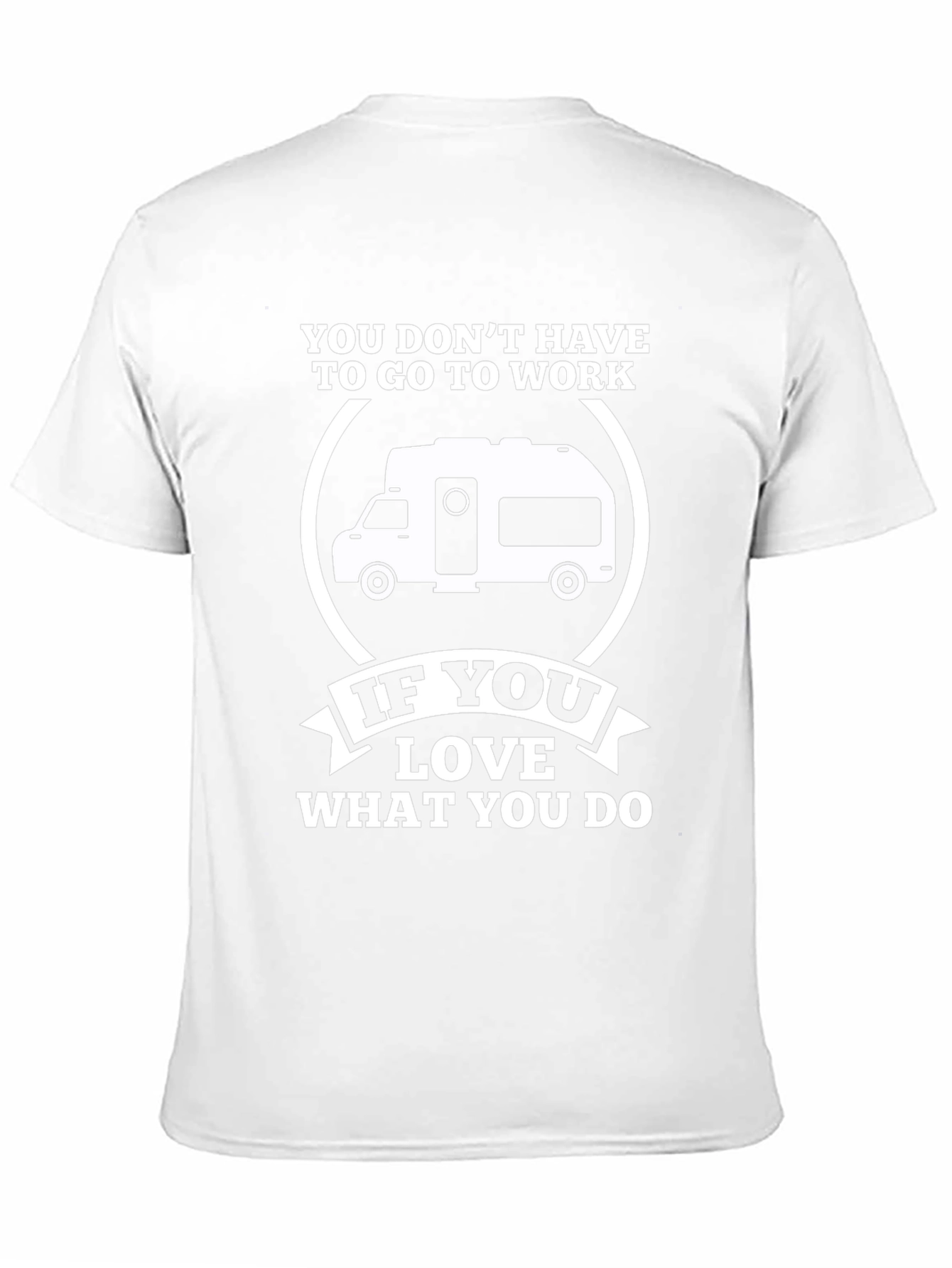 Camiseta Negra: Amor por lo que haces