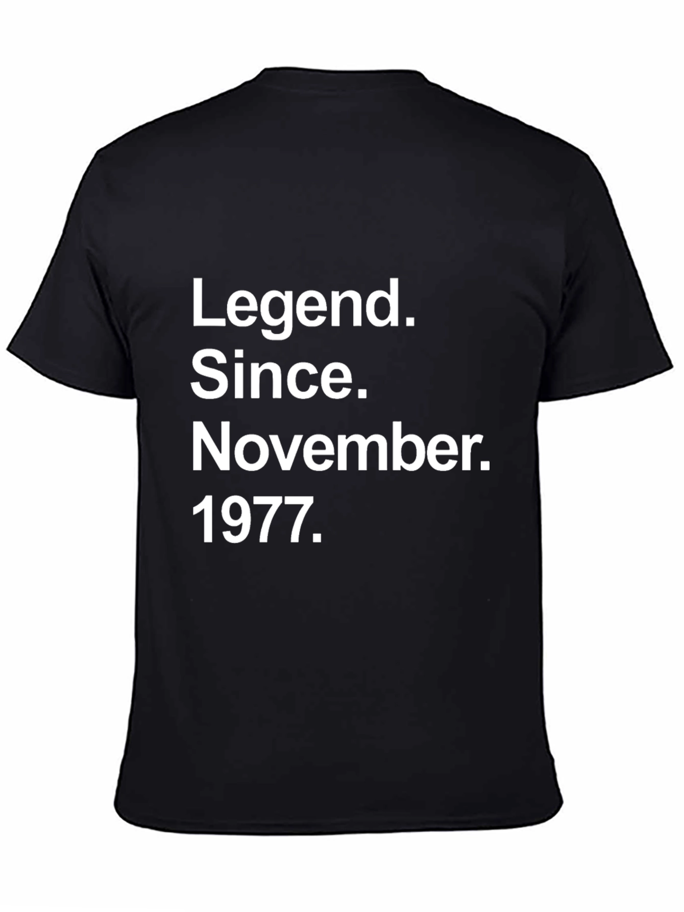 Camiseta Legend Since November 1977