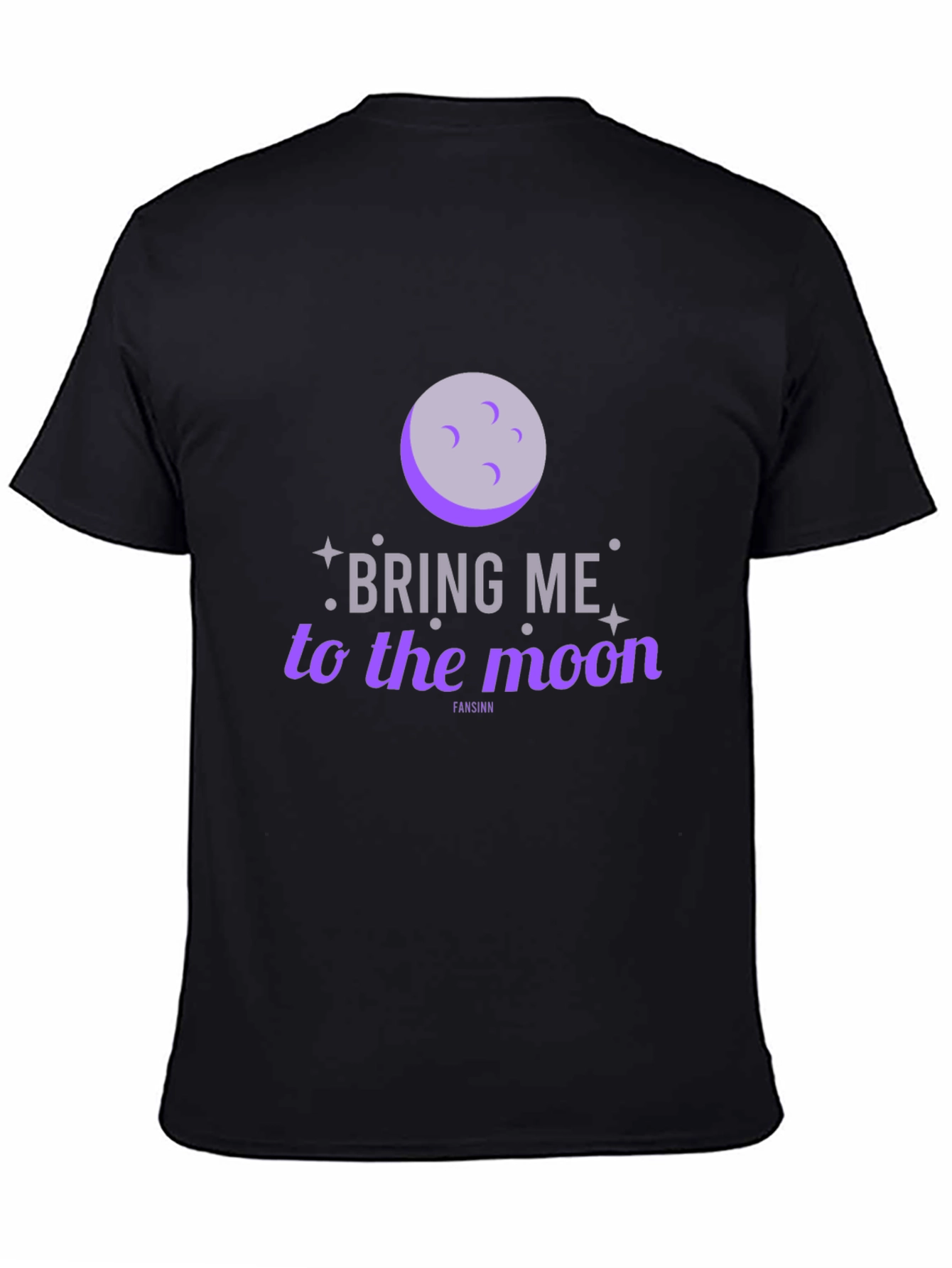 Camiseta Negra Bring Me To The Moon