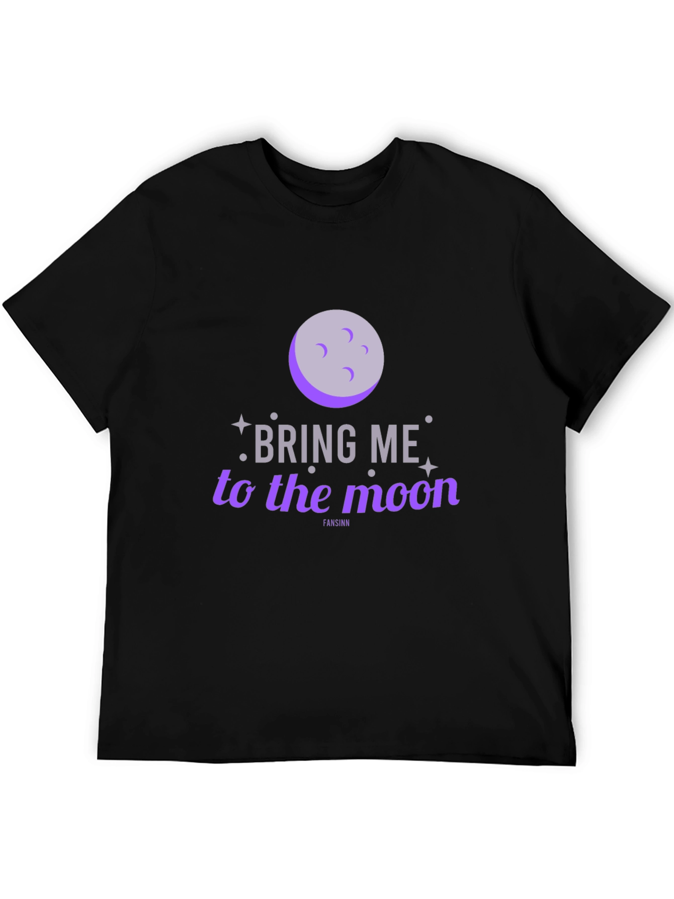 Camiseta Negra Bring Me To The Moon
