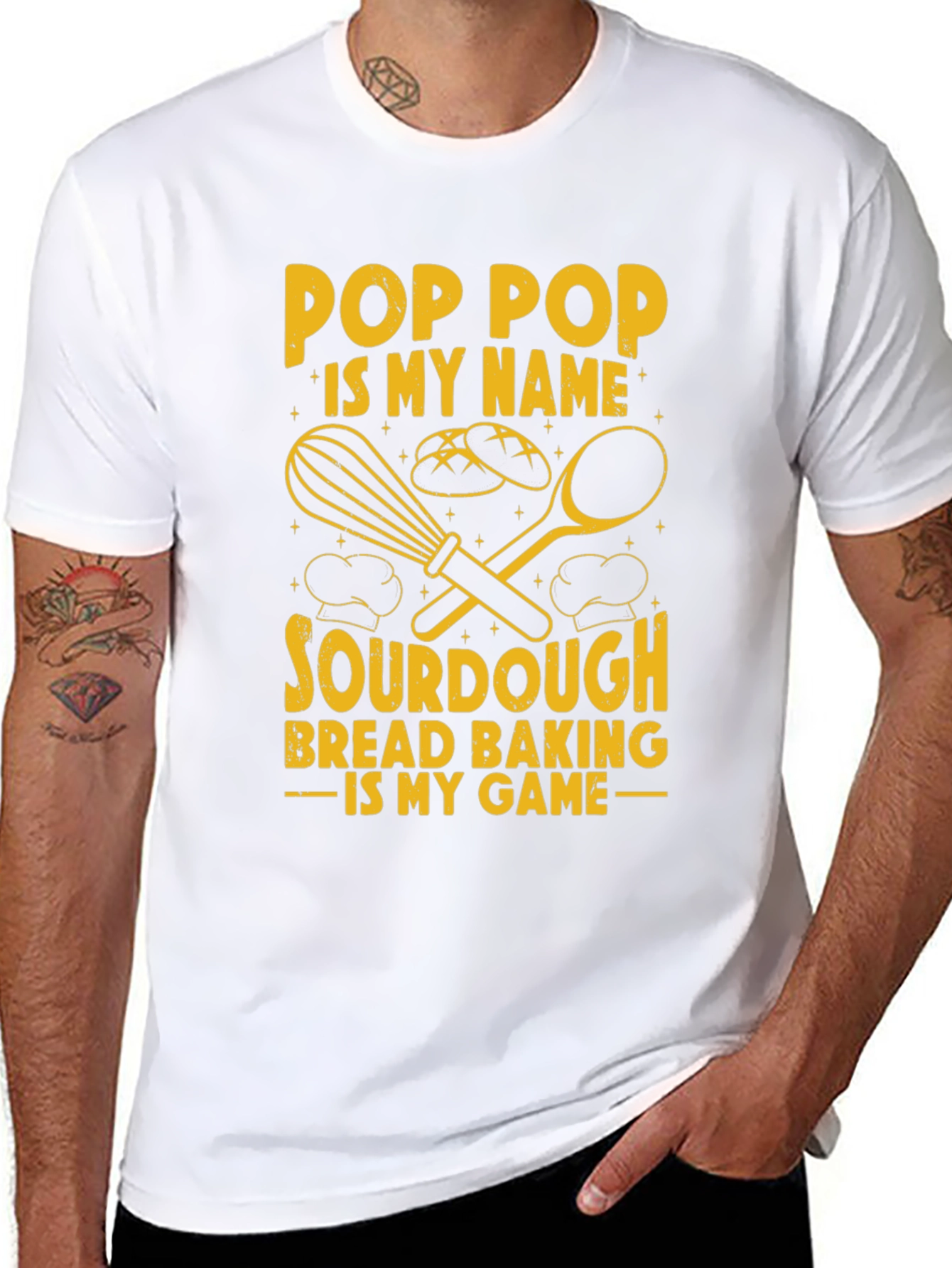 Camiseta Pop Pop Sourdough: Hornea con Estilo