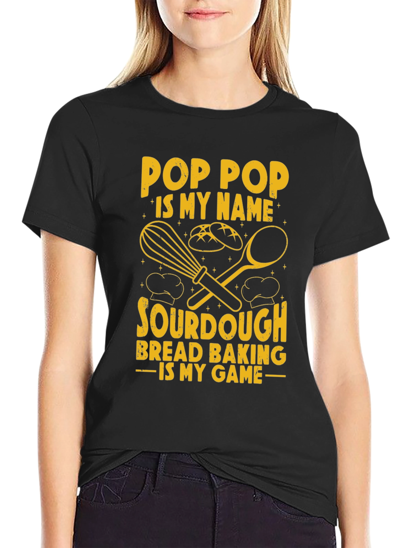 Camiseta Pop Pop Sourdough: Hornea con Estilo