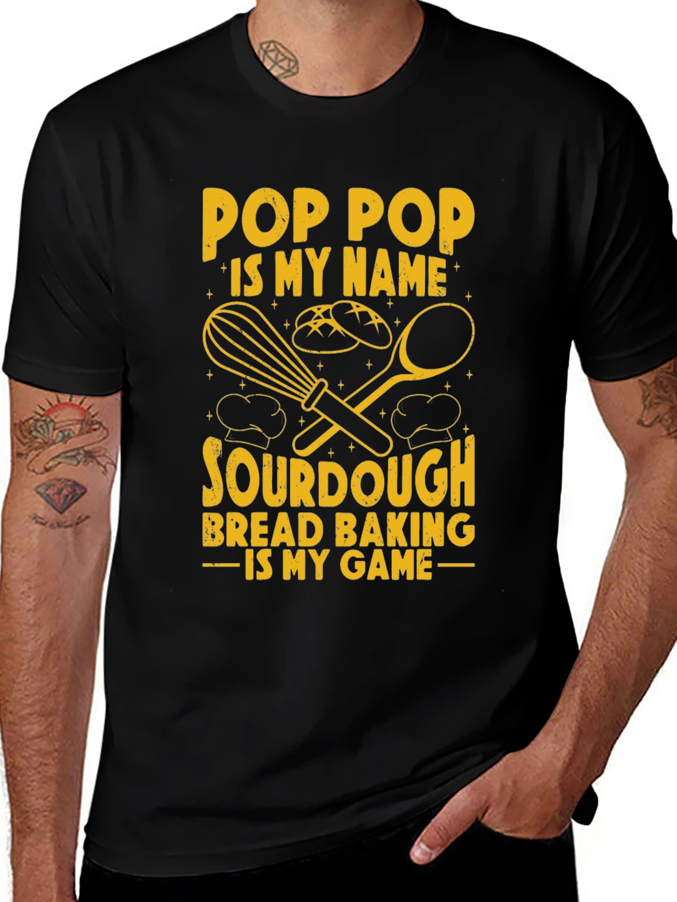 Camiseta Pop Pop Sourdough: Hornea con Estilo