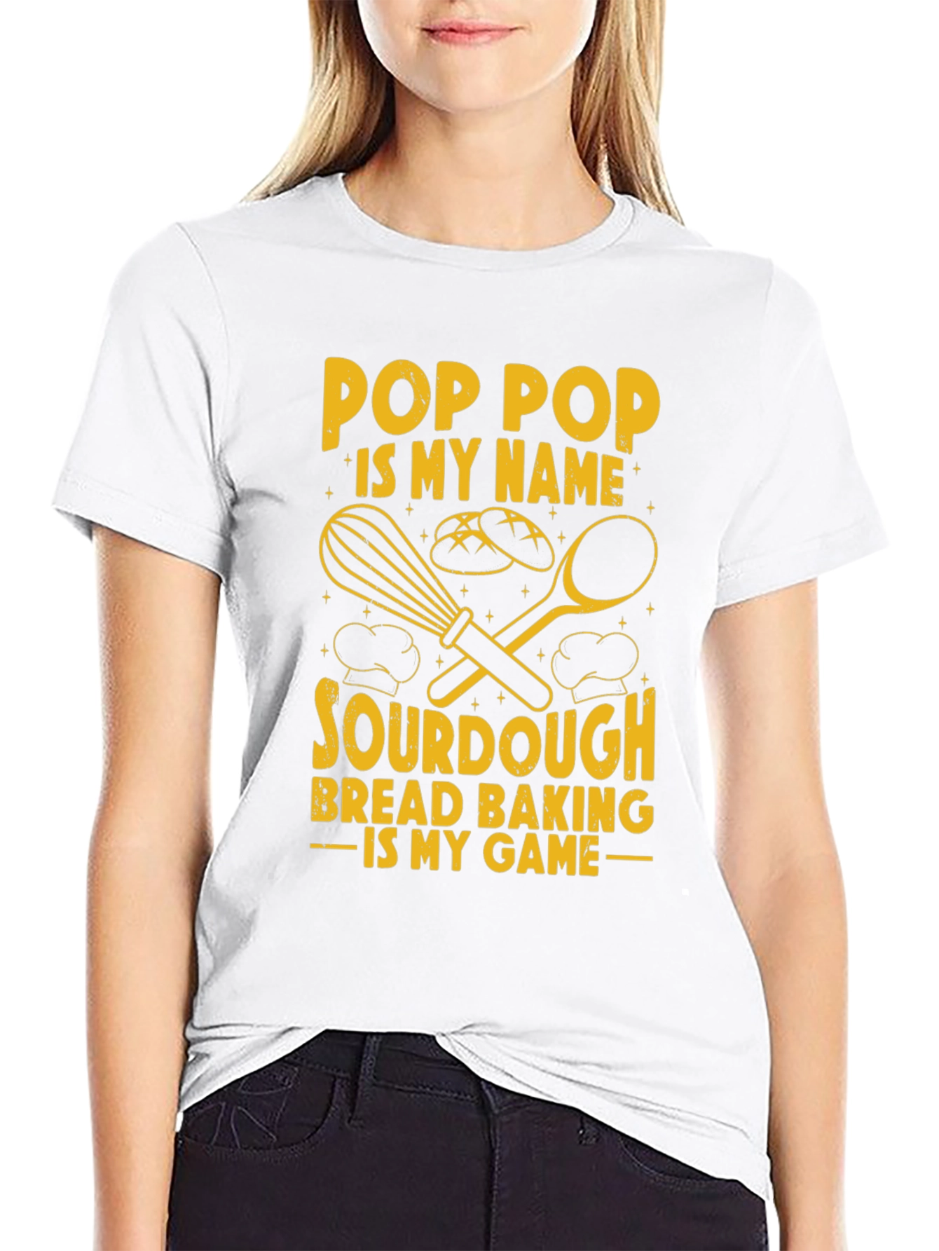 Camiseta Pop Pop Sourdough: Hornea con Estilo