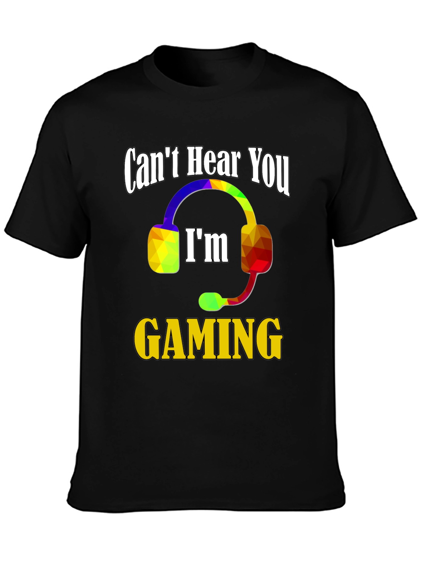 Camiseta Gamer: No te oigo estoy jugando