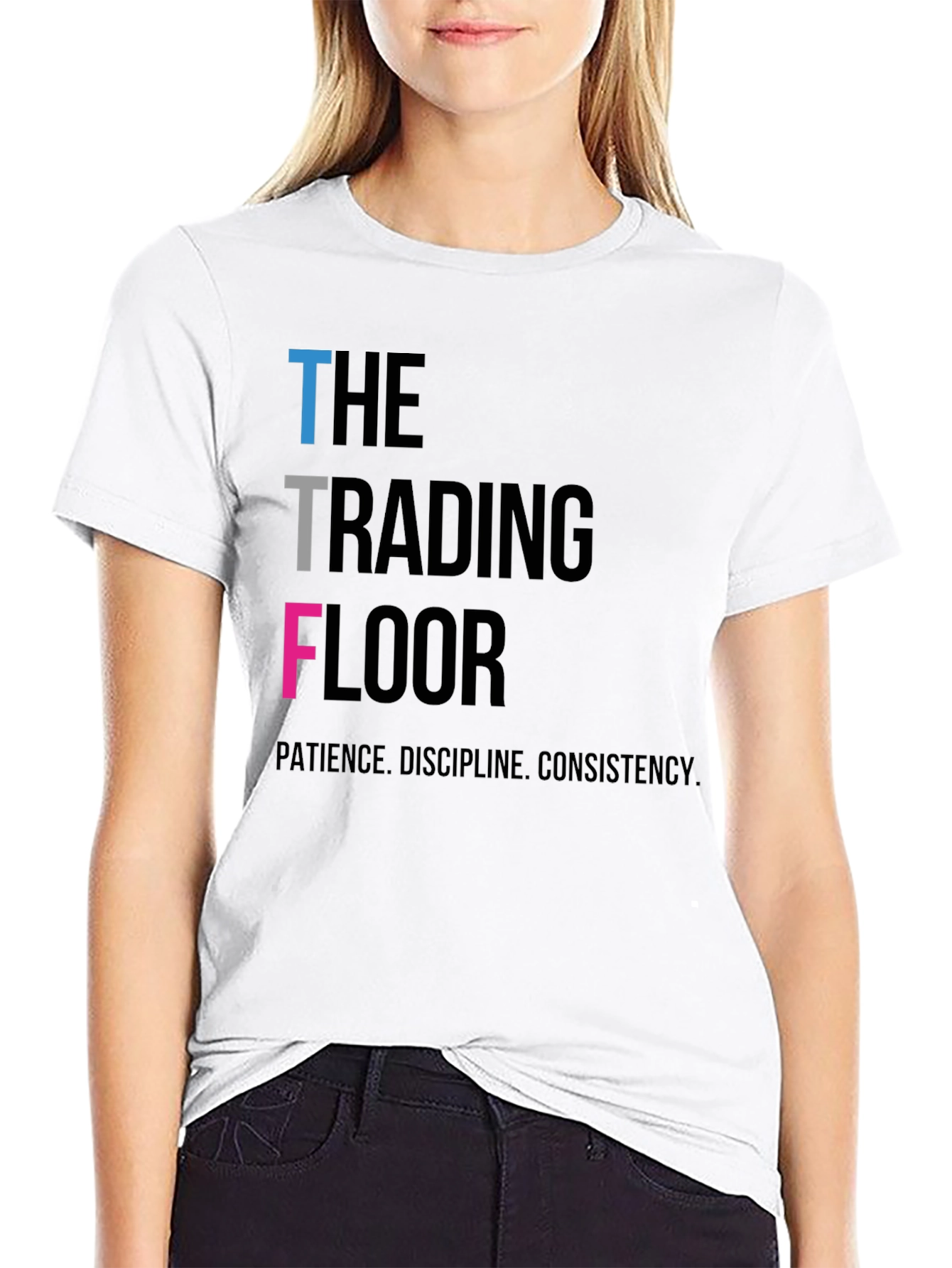 Camiseta The Trading Floor - Paciencia Disciplina Consistencia