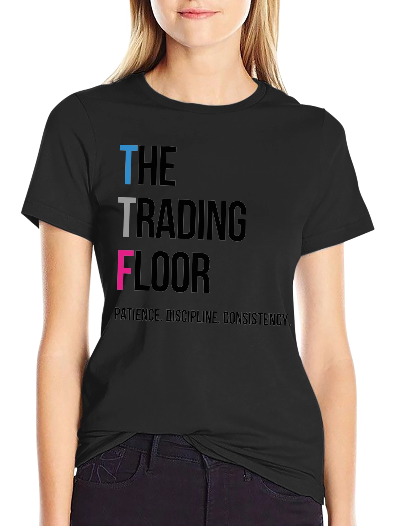 Camiseta The Trading Floor - Paciencia Disciplina Consistencia