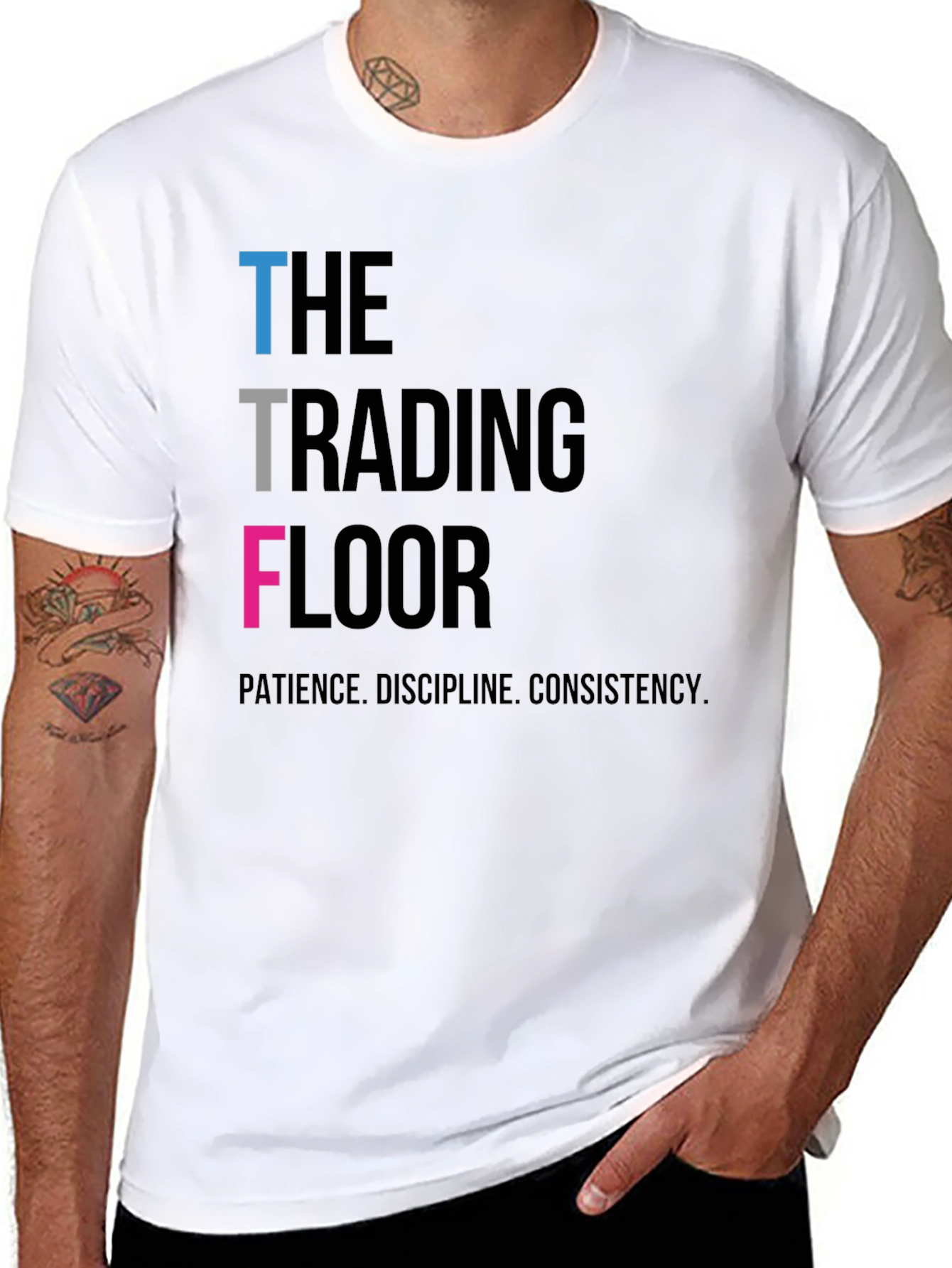 Camiseta The Trading Floor - Paciencia Disciplina Consistencia