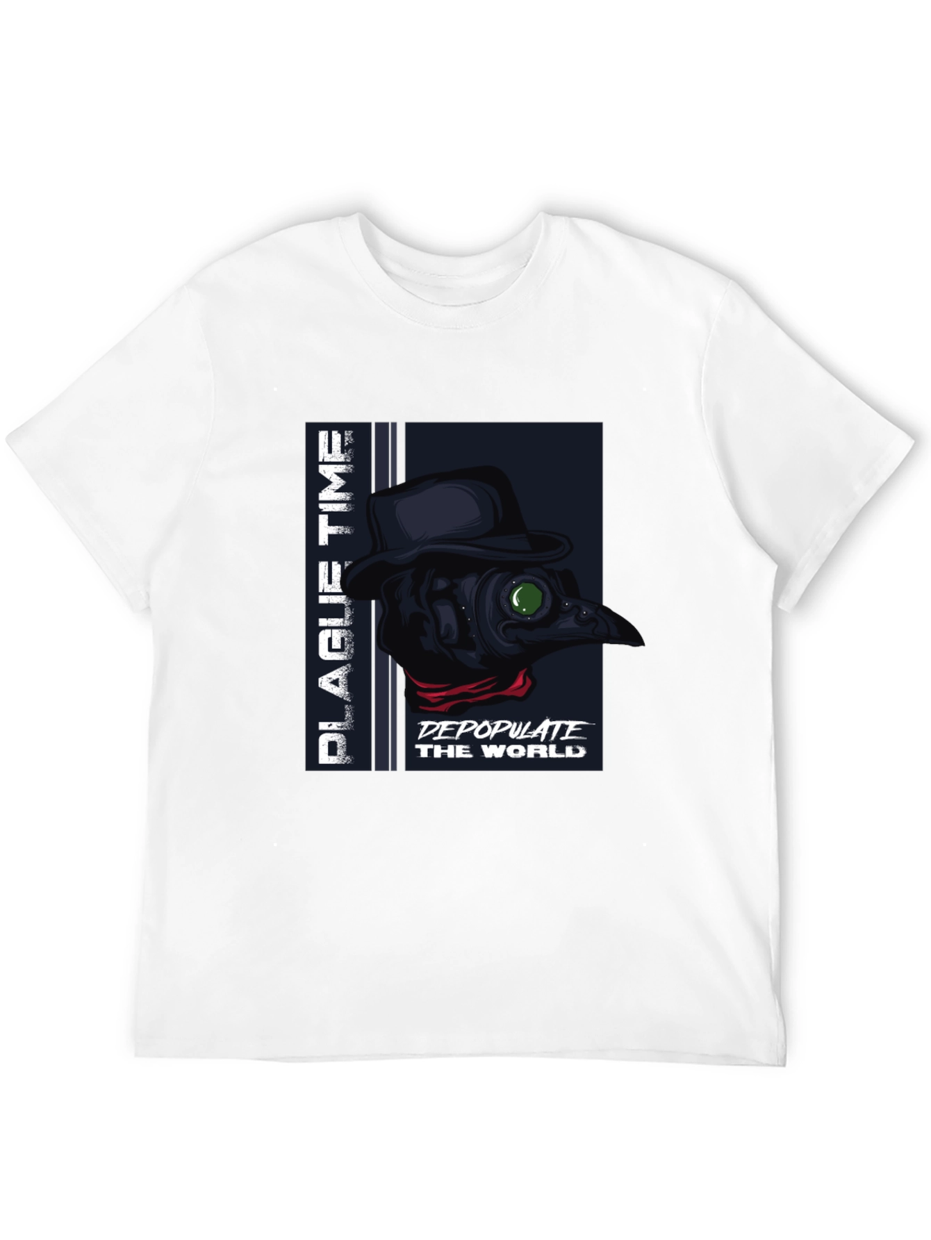 Camiseta Negra Plague Time