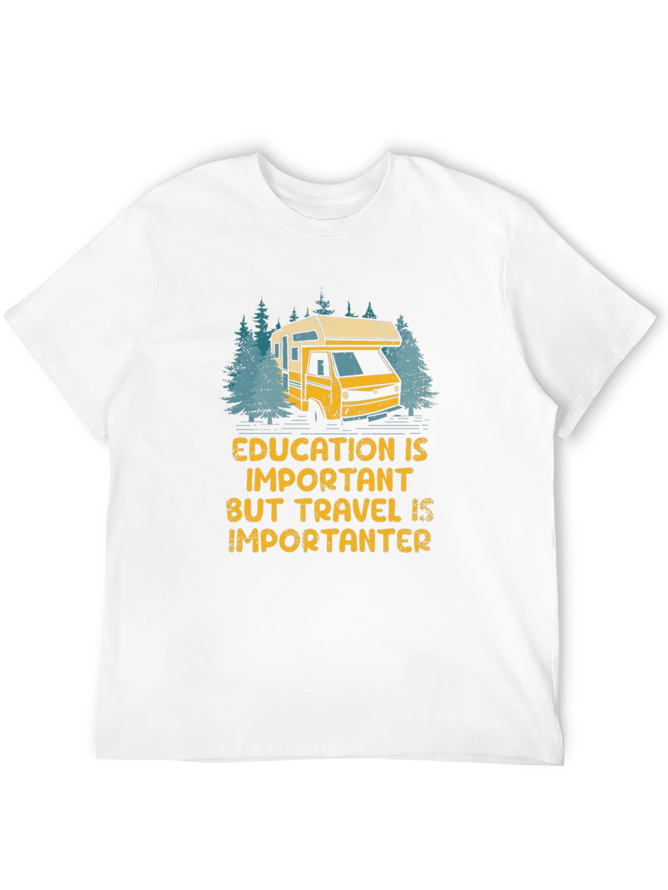 Camiseta Negra Viajar es Más Importante