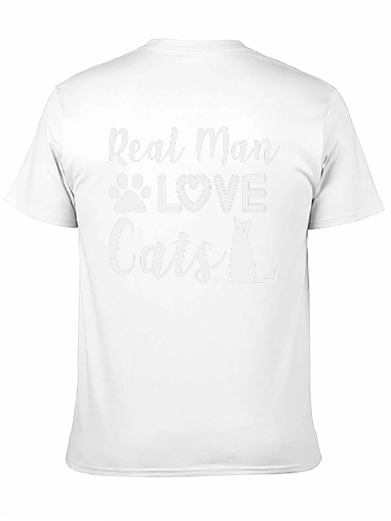 Camiseta Hombre: Amor Gatuno con Estilo