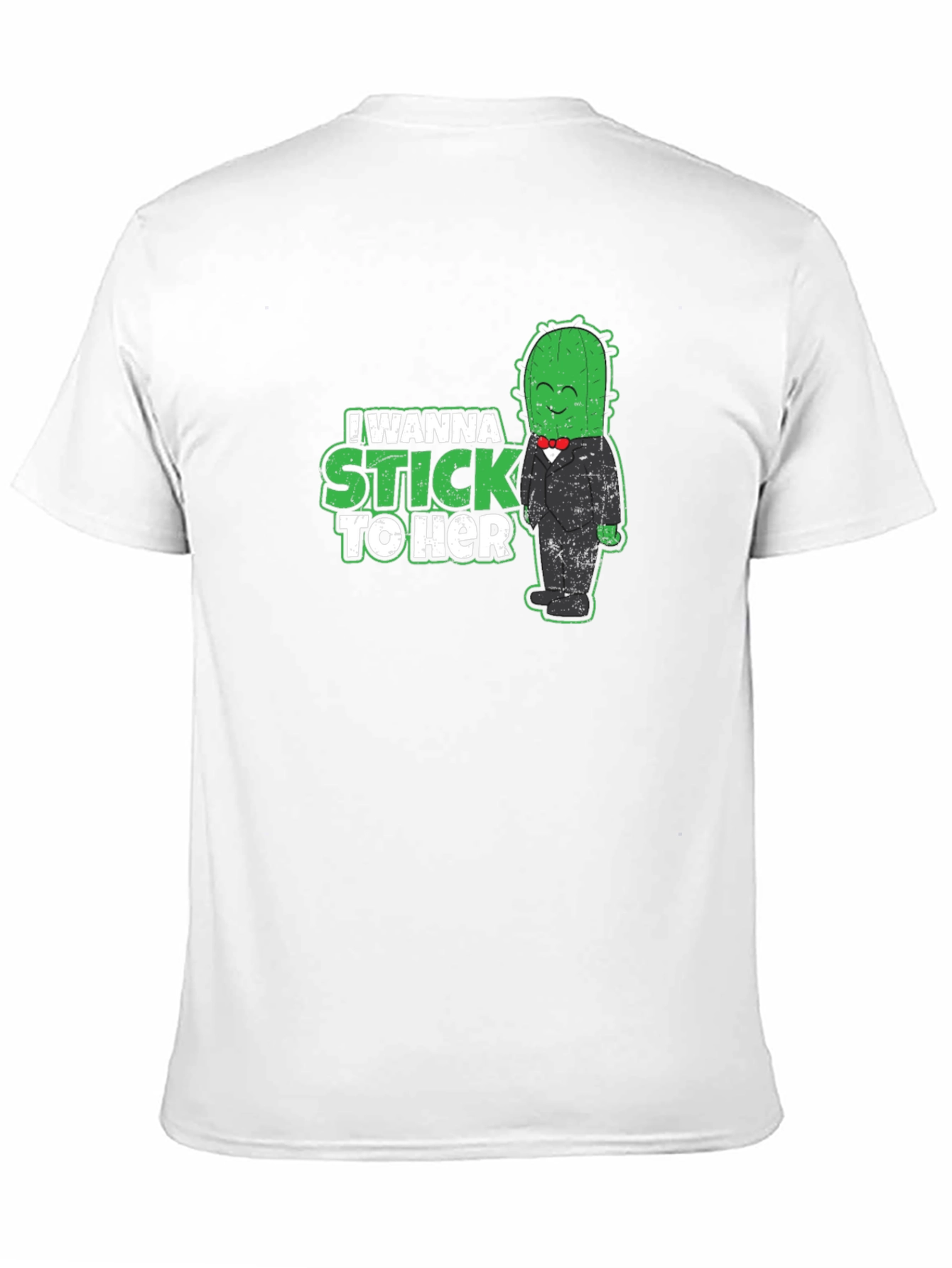 Camiseta Negra Cactus Enamorado
