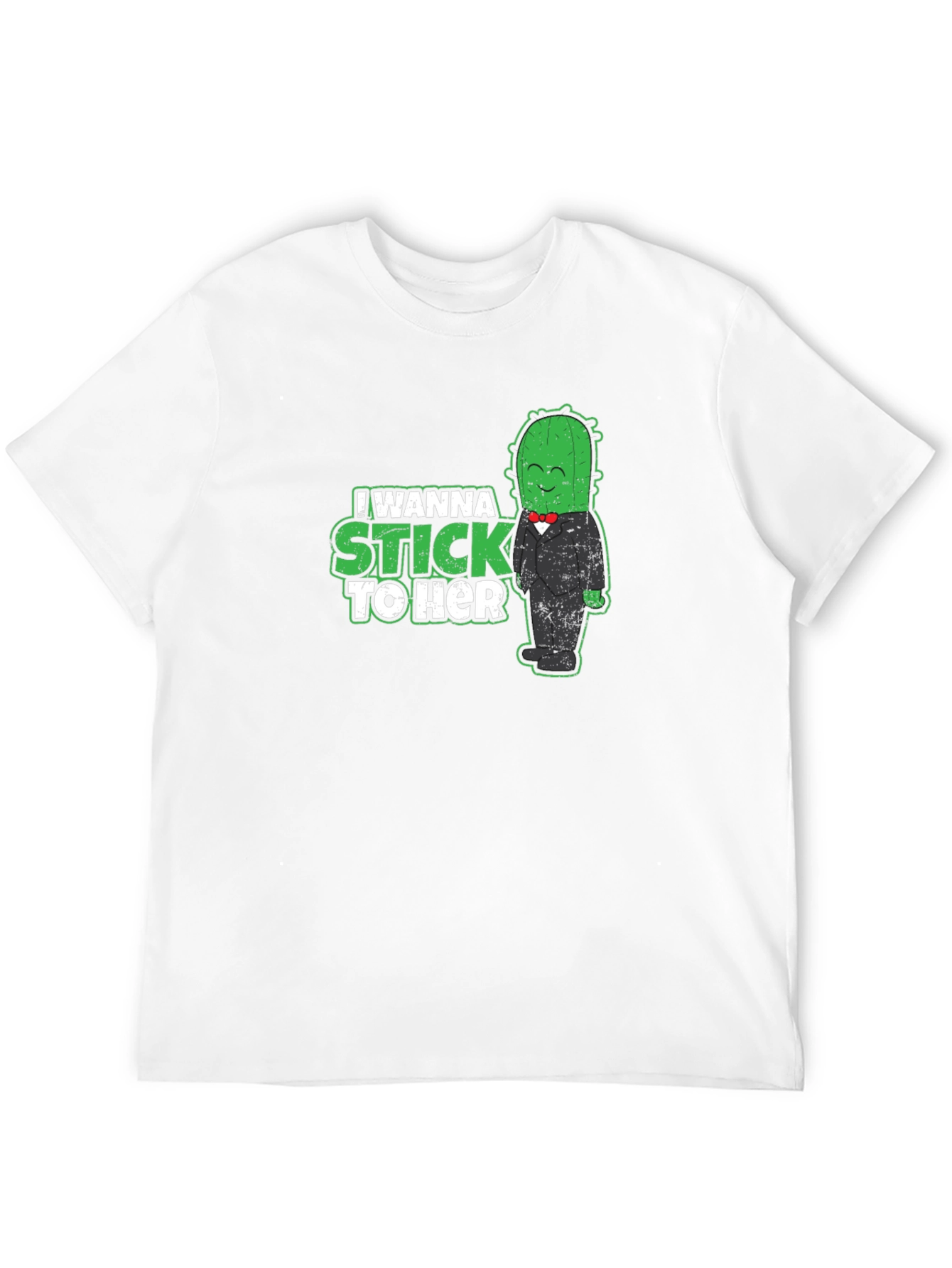 Camiseta Negra Cactus Enamorado