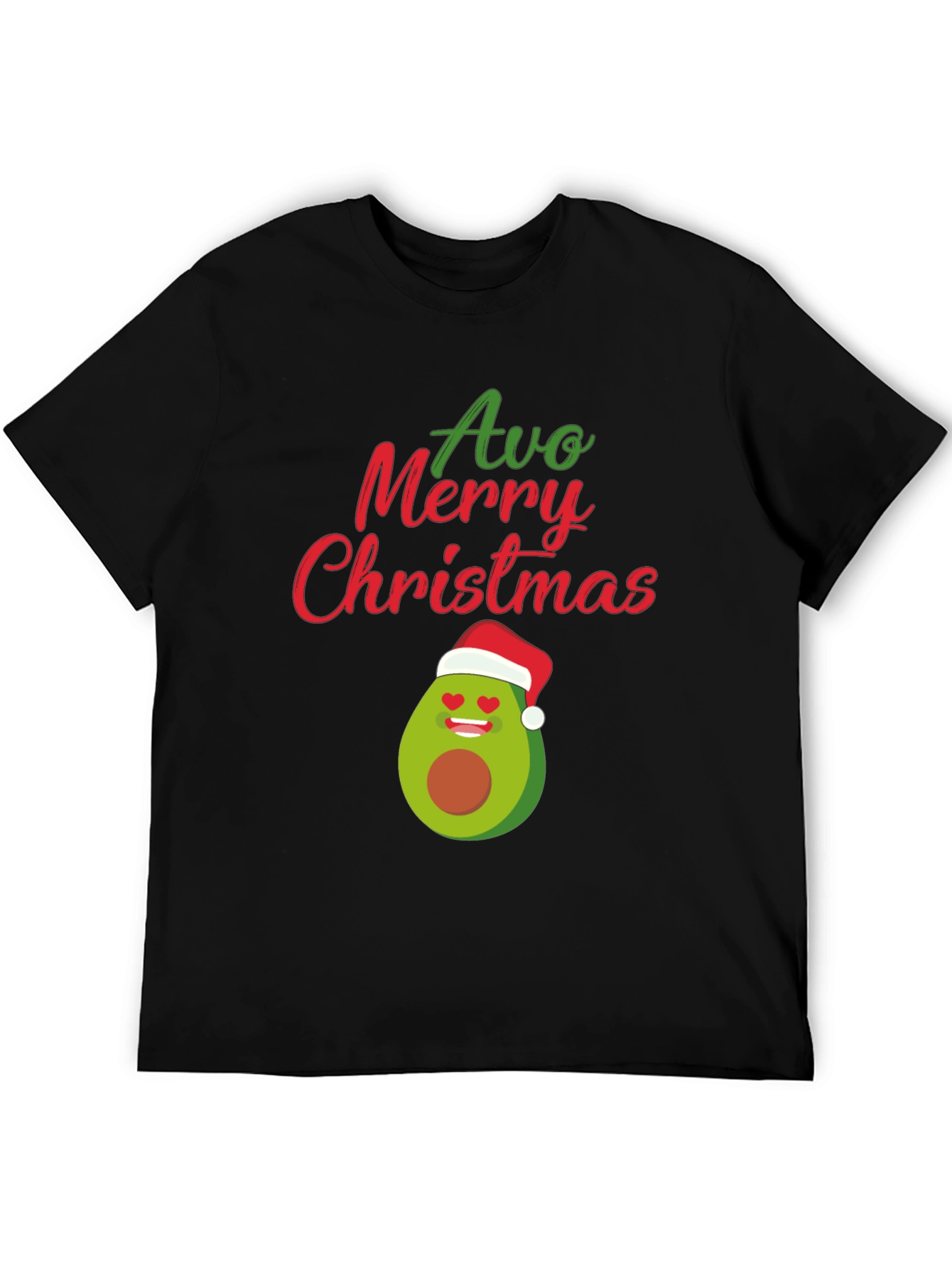 Camiseta Navideña Aguacate Avo Merry Christmas