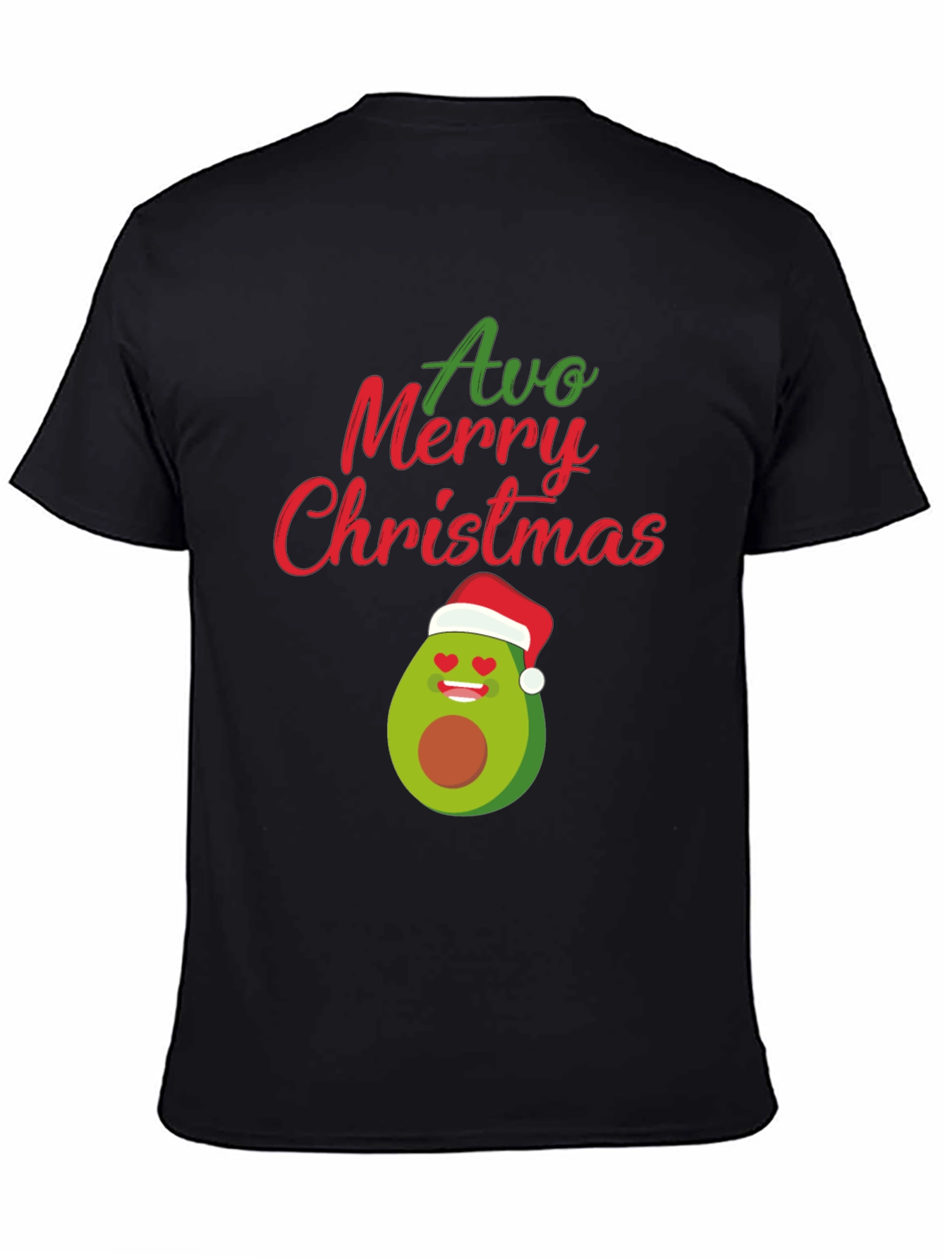 Camiseta Navideña Aguacate Avo Merry Christmas
