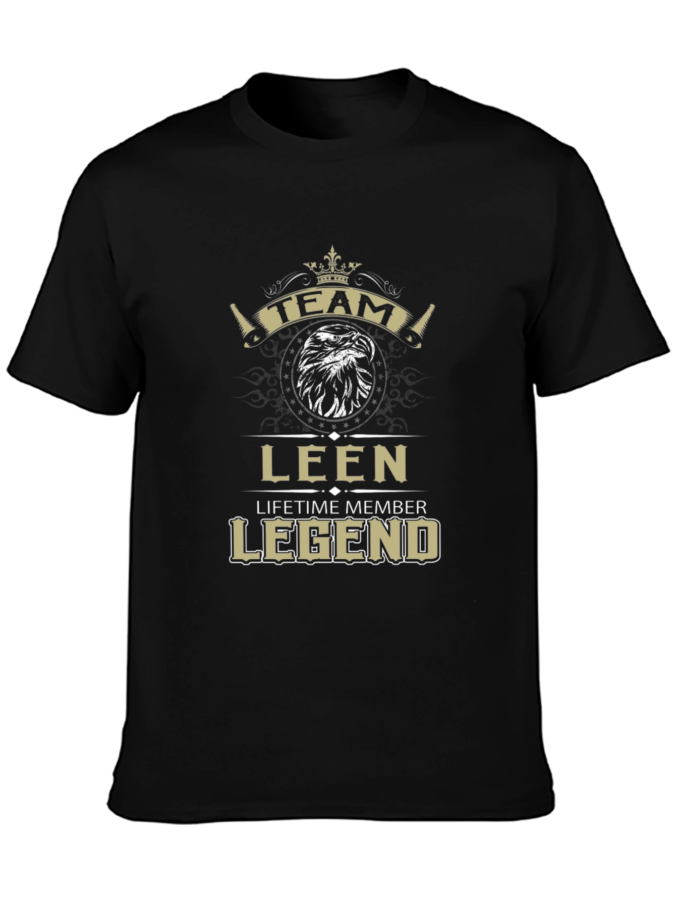 Camiseta Negra TEAM LEEN Legend