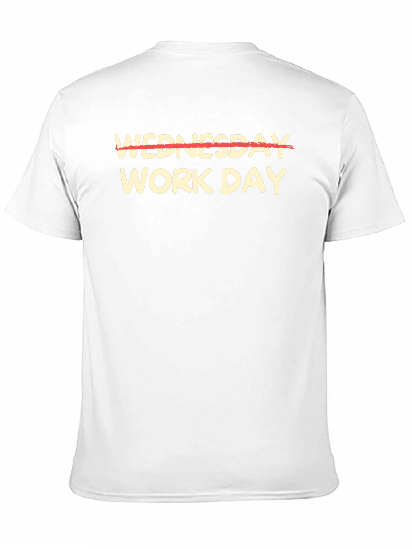 Camiseta Negra - Miércoles No es Día Laboral