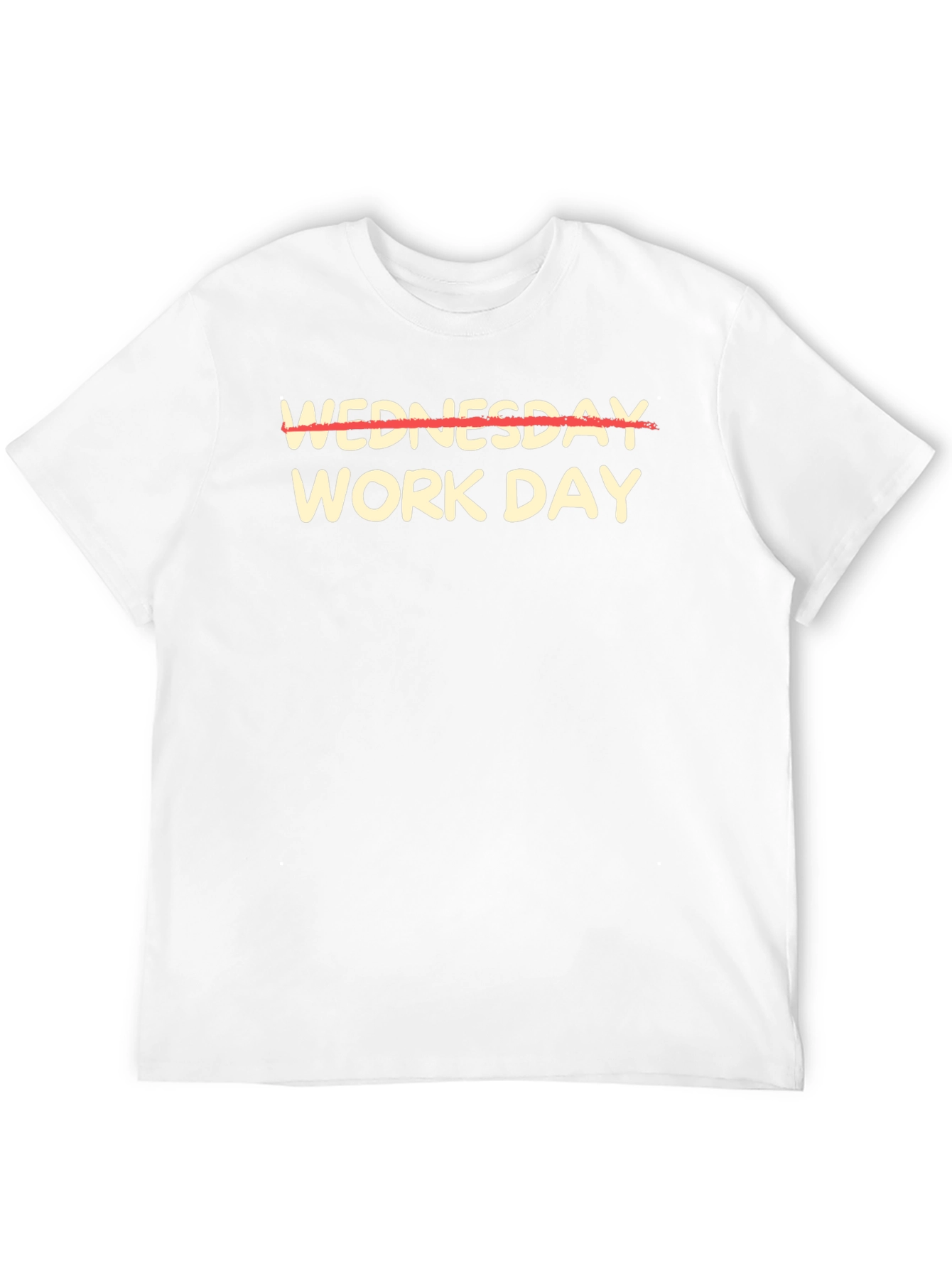 Camiseta Negra - Miércoles No es Día Laboral