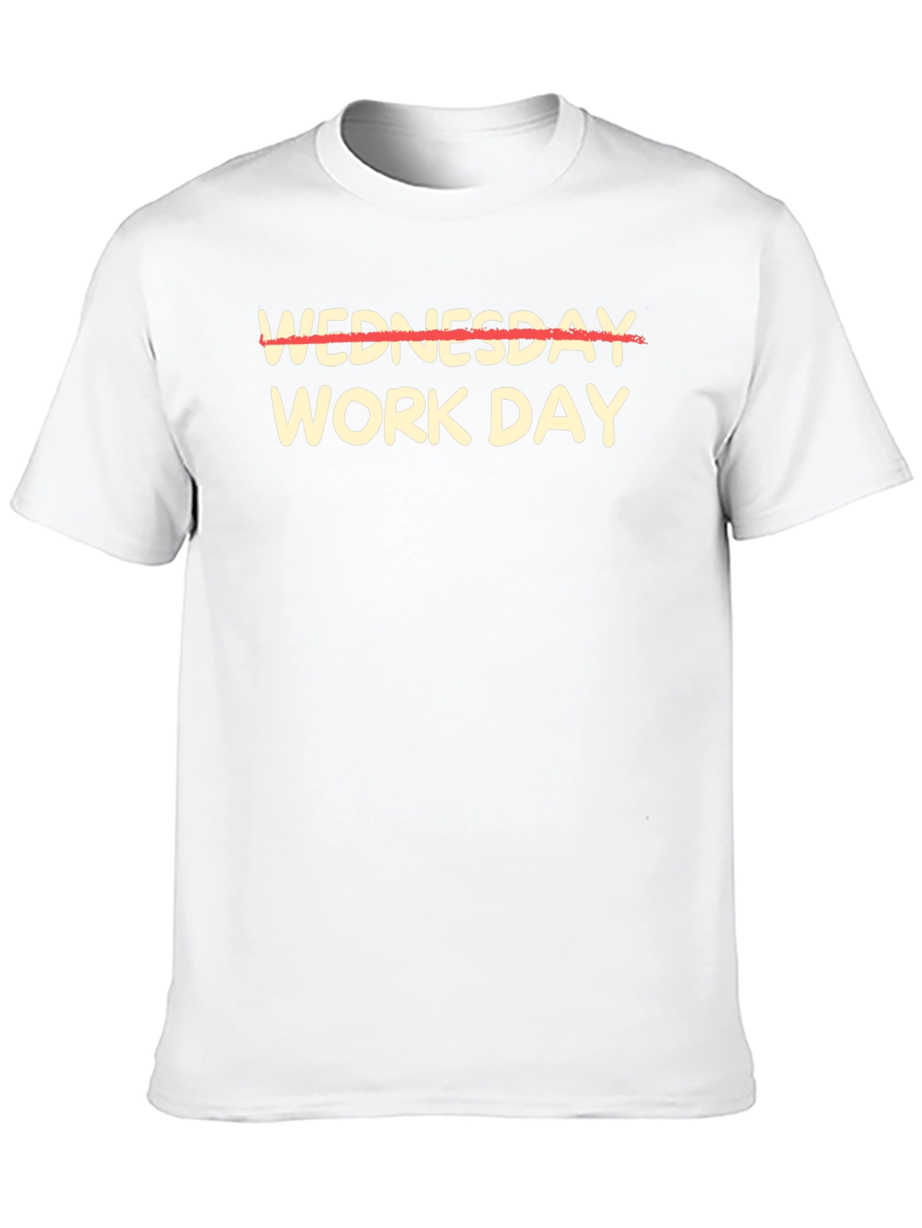Camiseta Negra - Miércoles No es Día Laboral