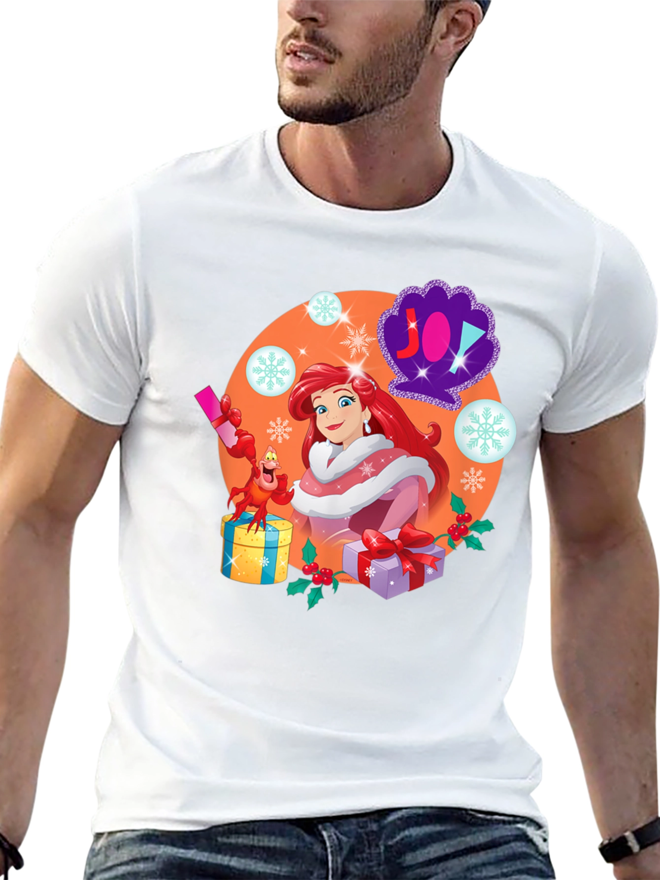 Camiseta Navidad Ariel y Sebastián